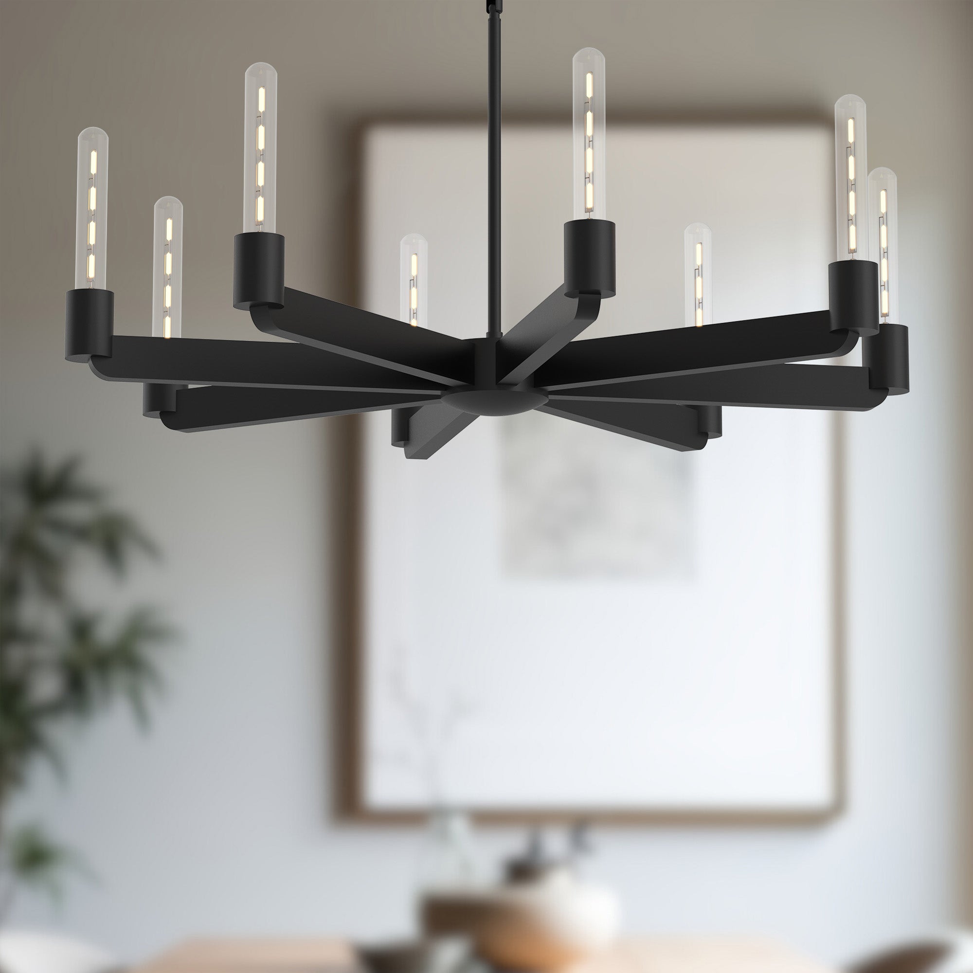 Claire 32" 8 Lights Chandeliers