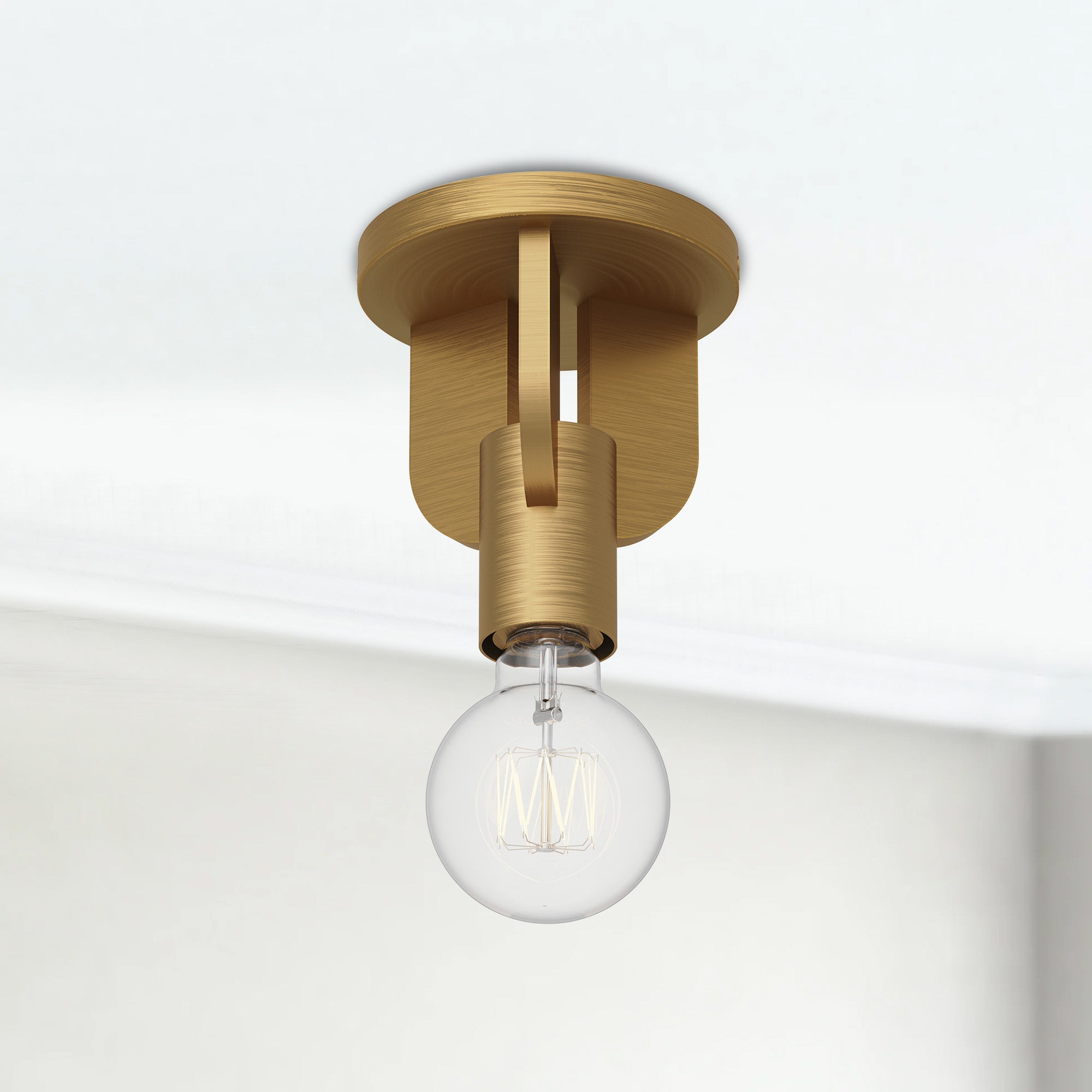 Claire 5" 1 Light Semi Flush Mount
