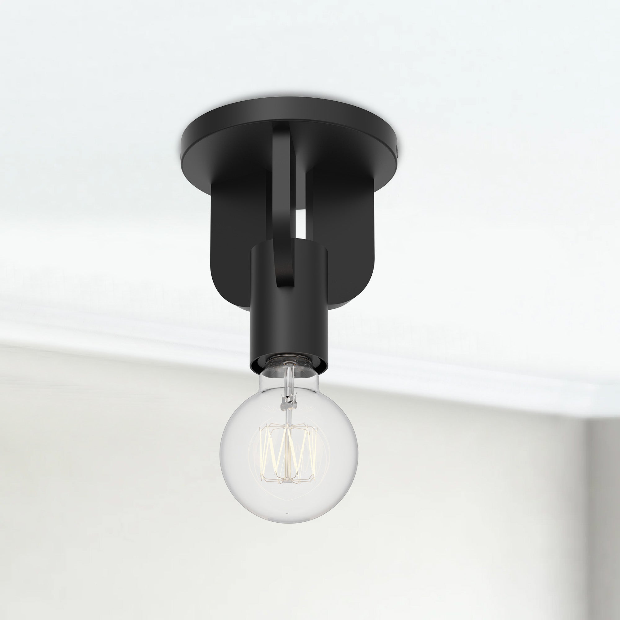 Claire 5" 1 Light Semi Flush Mount