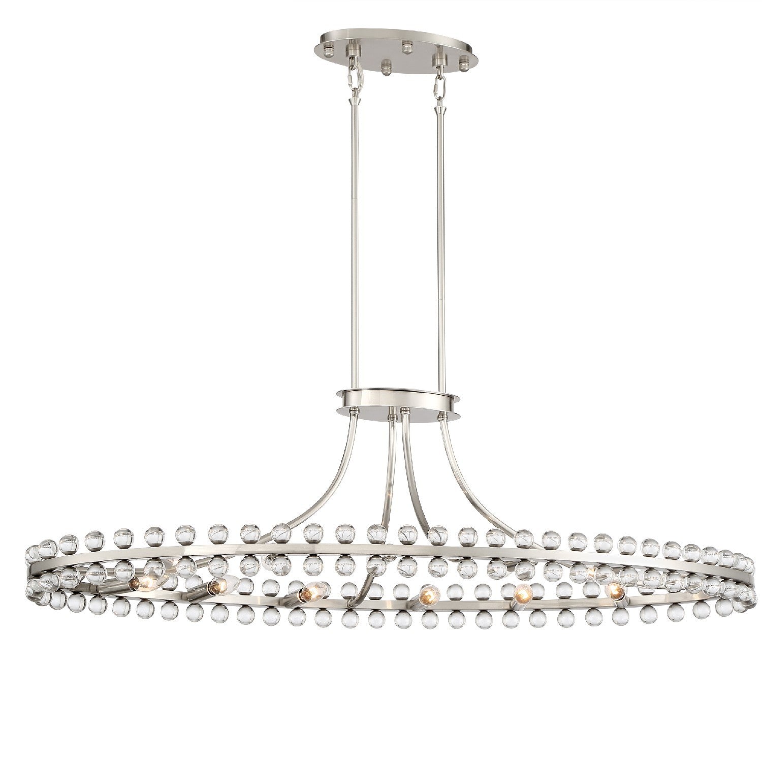 Clover 45'' Oval Chandelier