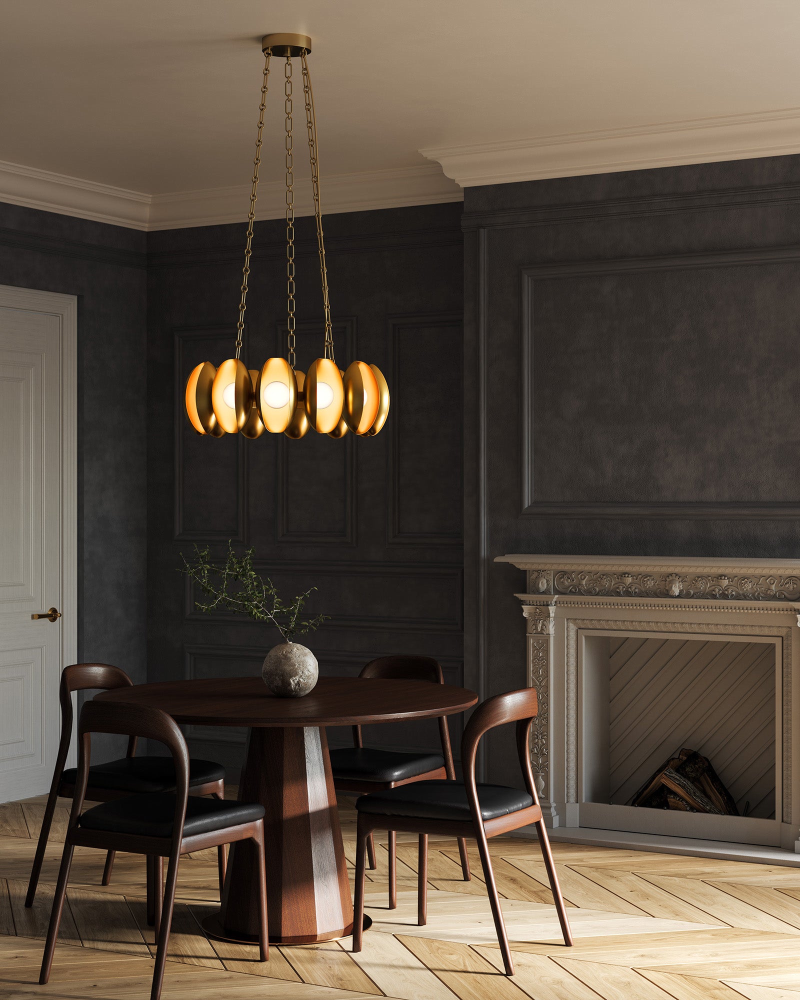 Cortez 25" dimmable LED Chandelier