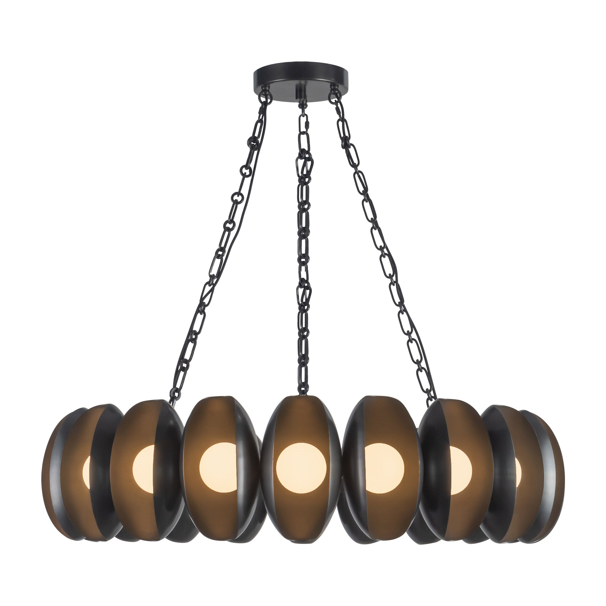 Cortez 37" dimmable LED Chandelier