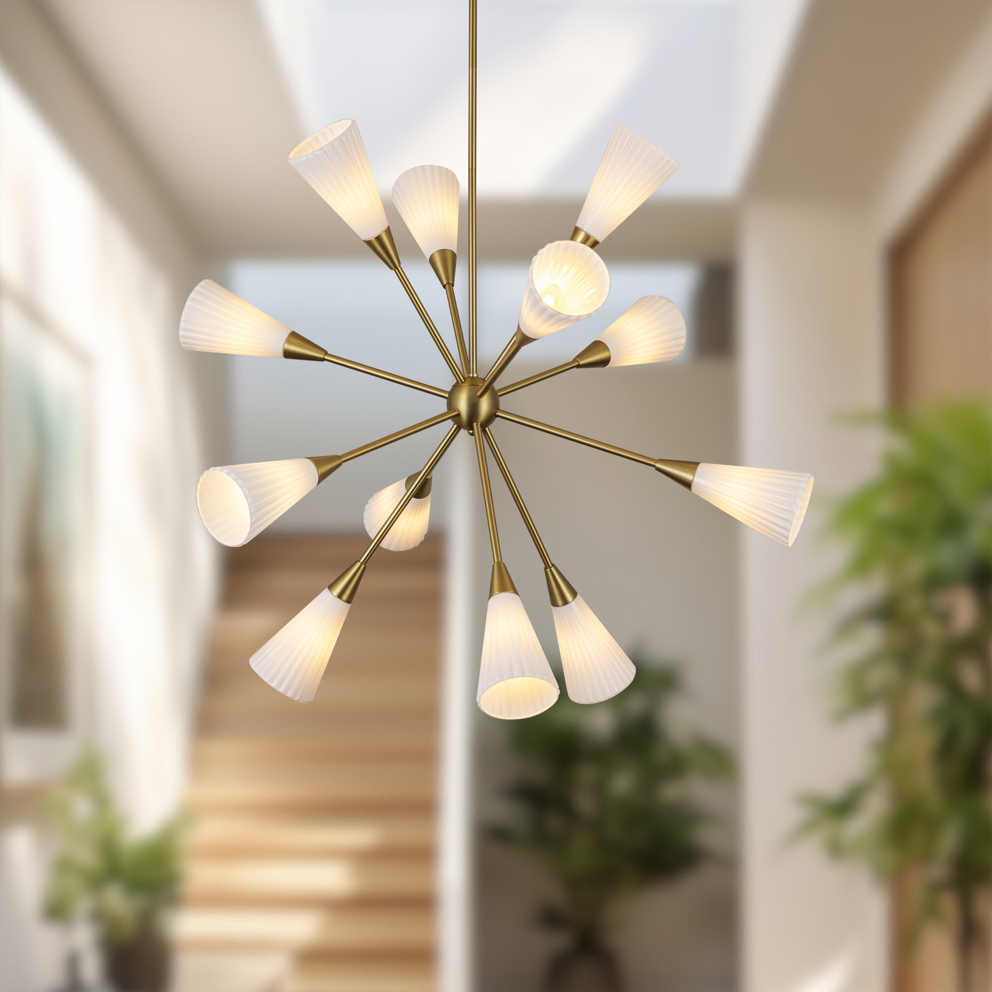 Cosmo 39" Socket Chandelier