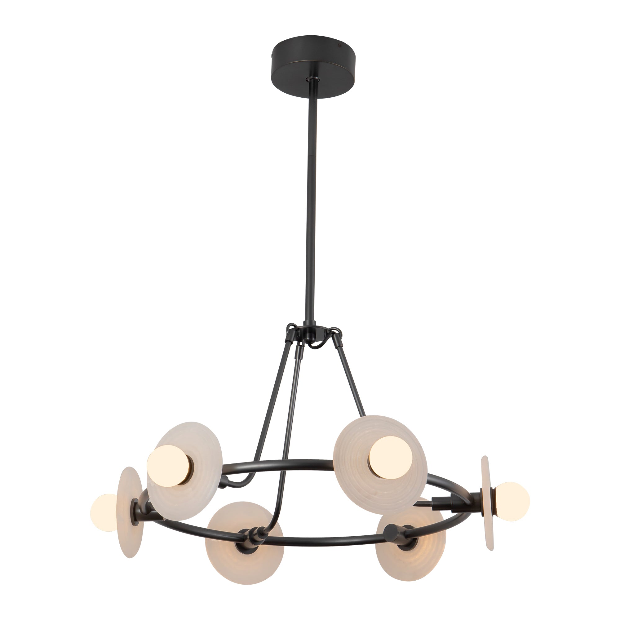 Dahlia 28" dimmable LED Chandelier