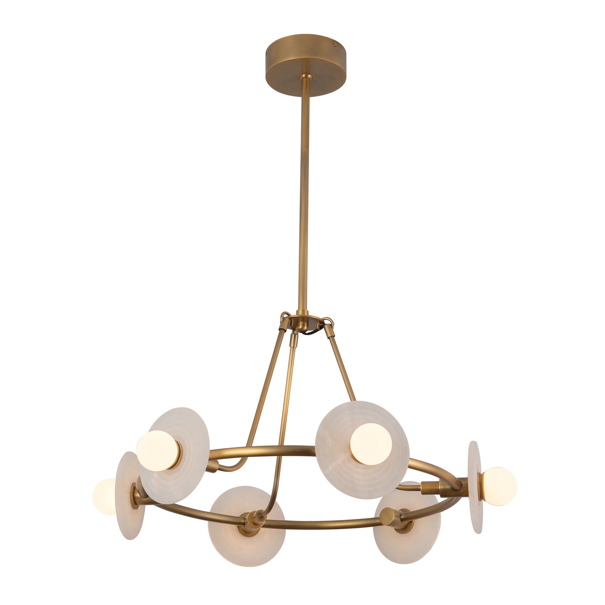 Dahlia 28" dimmable LED Chandelier