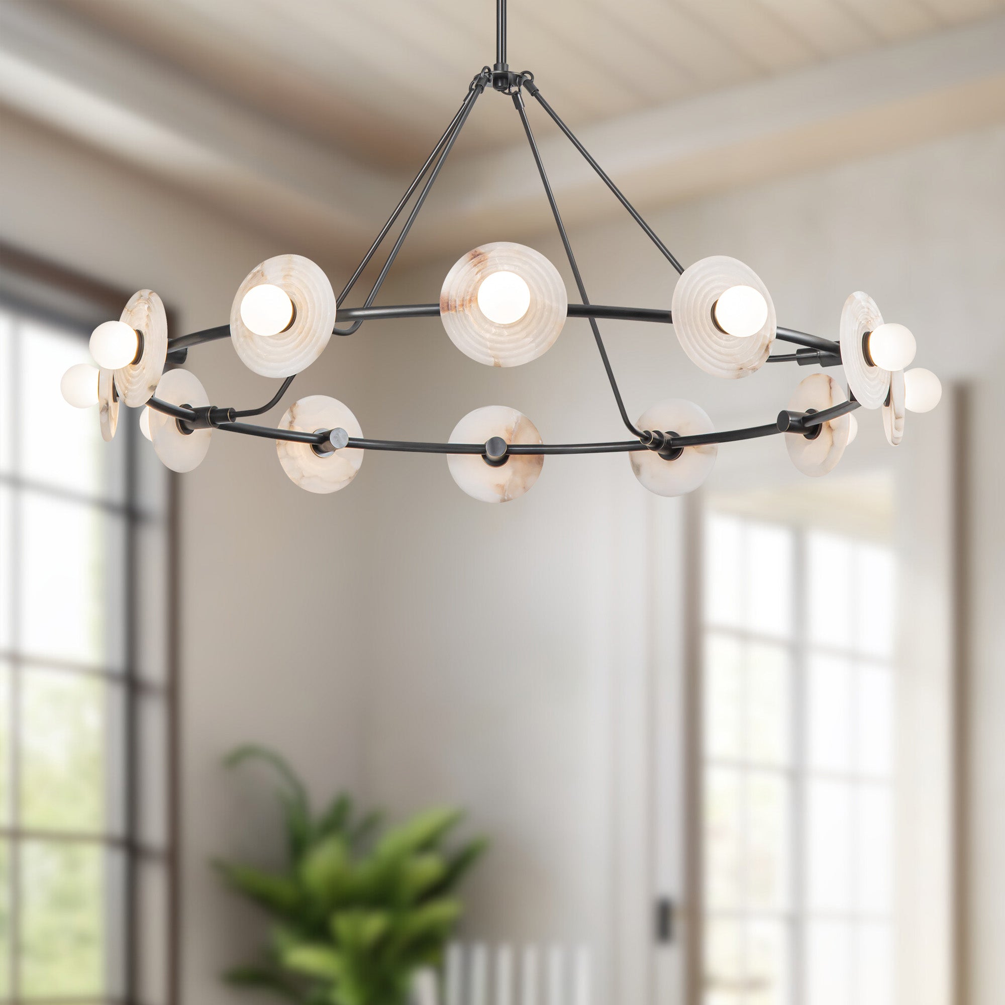 Dahlia 46" LED Chandeliers