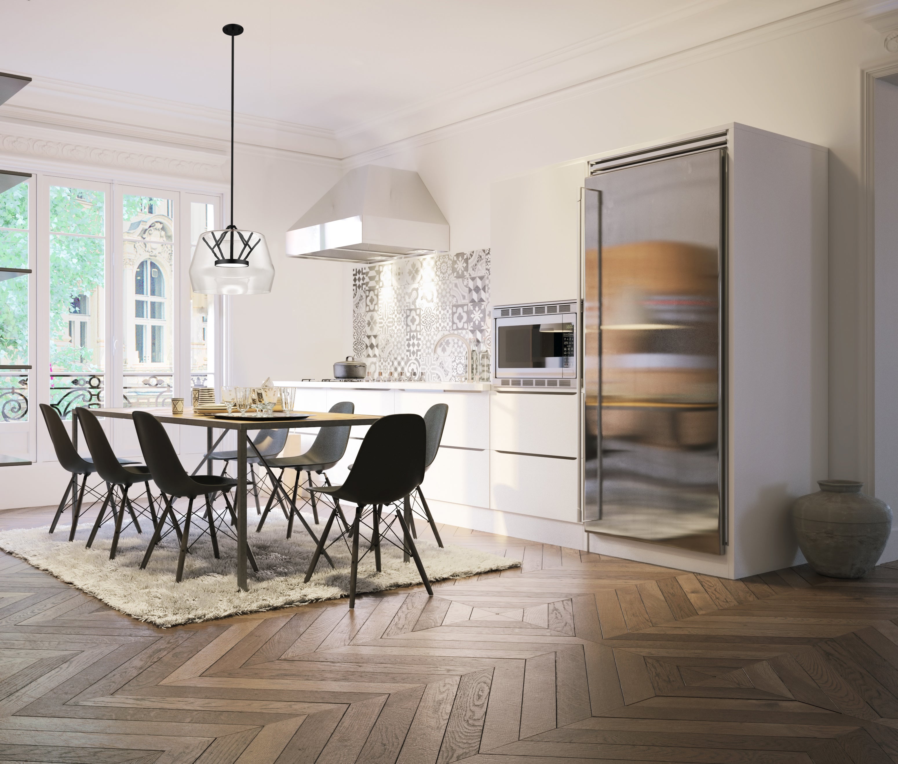Deco 18" LED Pendant