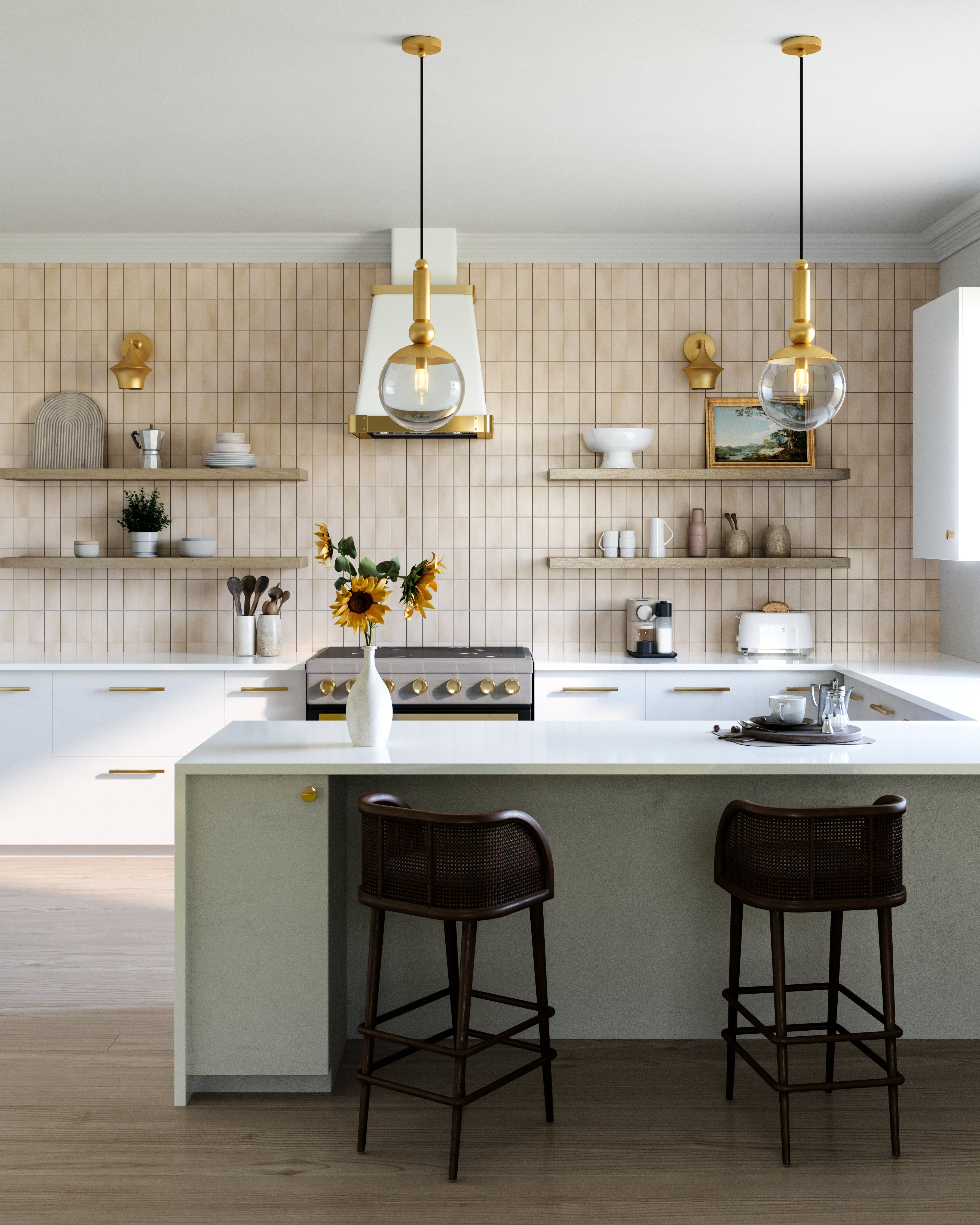 Delilah 10" 1 Light Pendant