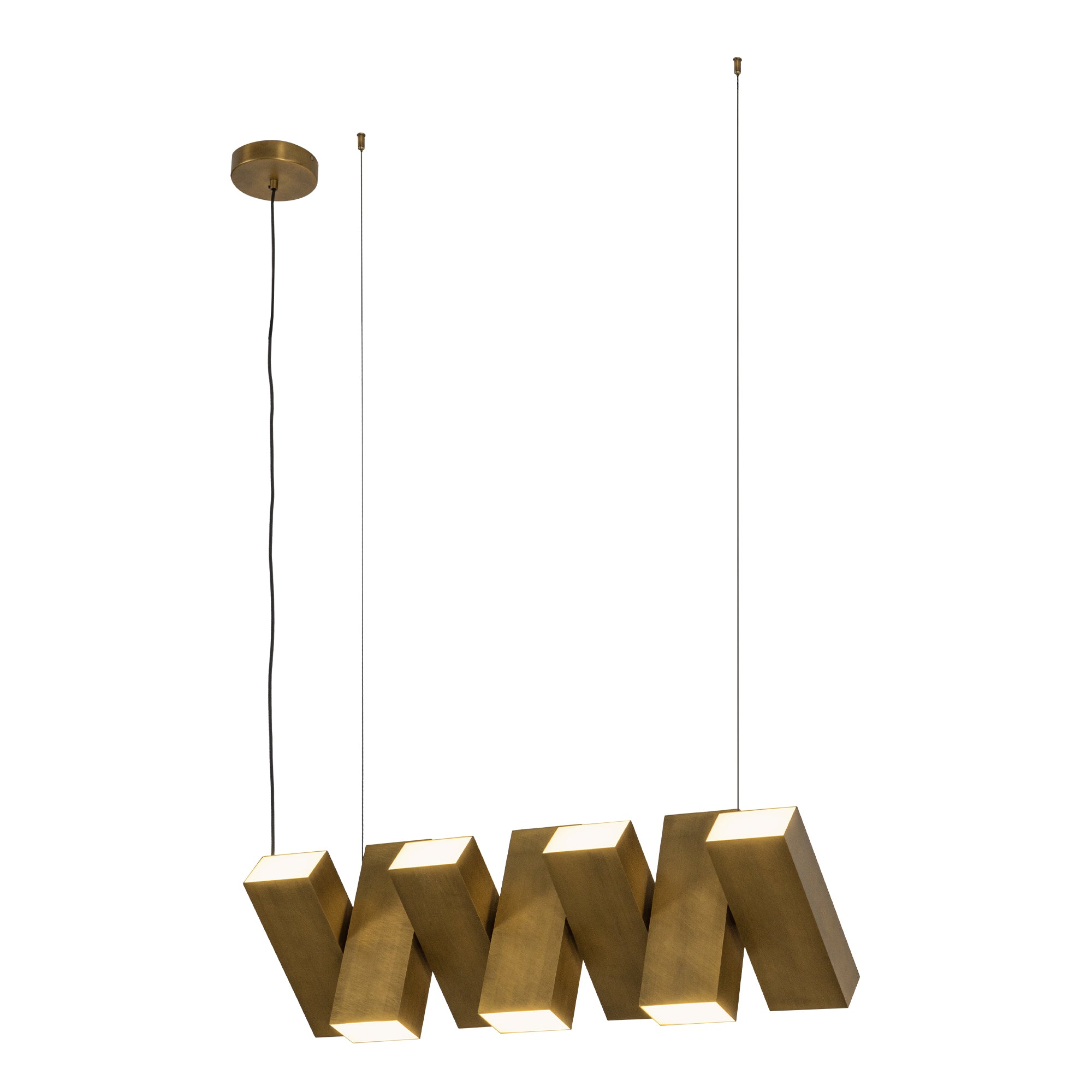 Domino 35" LED Linear Pendant