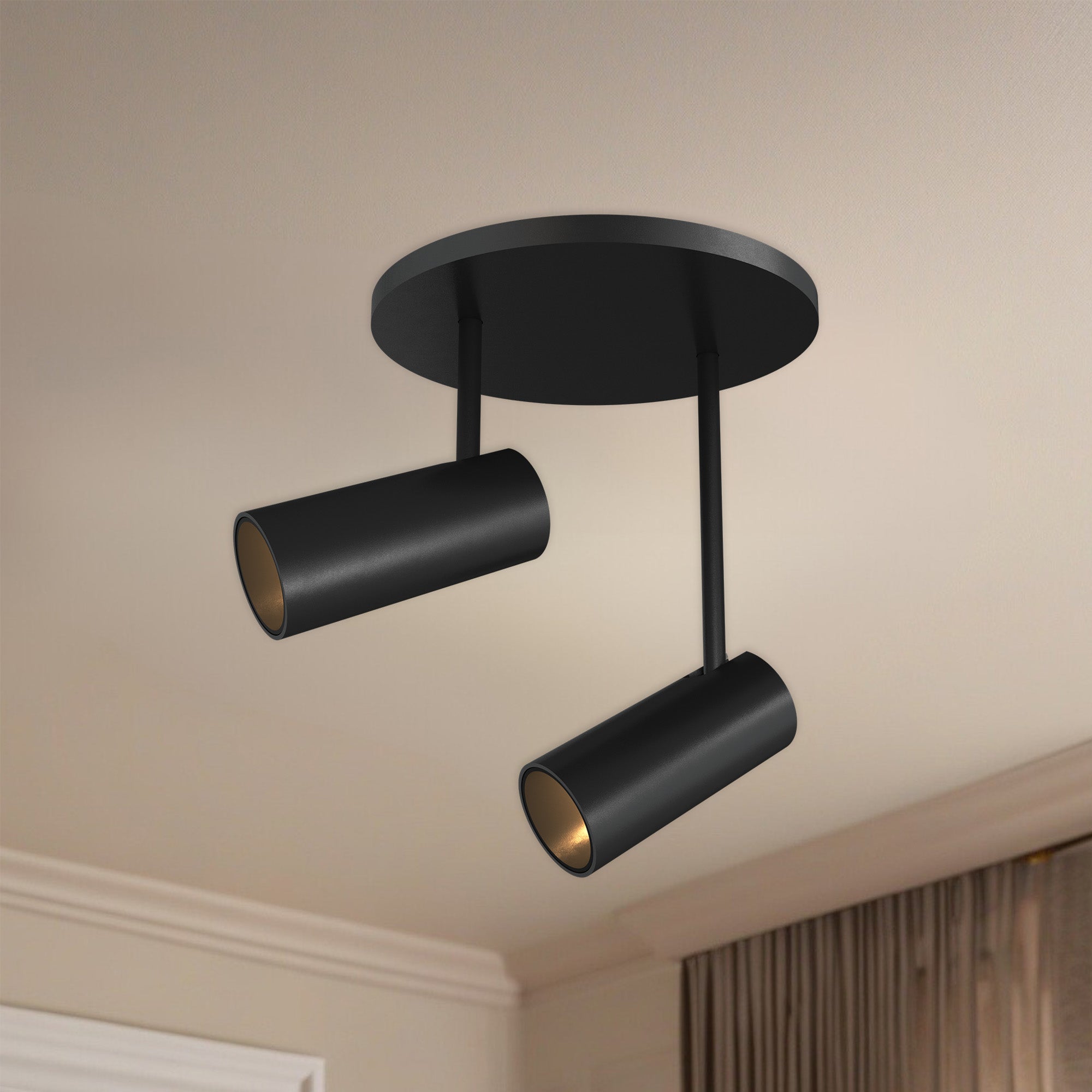 Downey 3" LED Semi Flush Mount