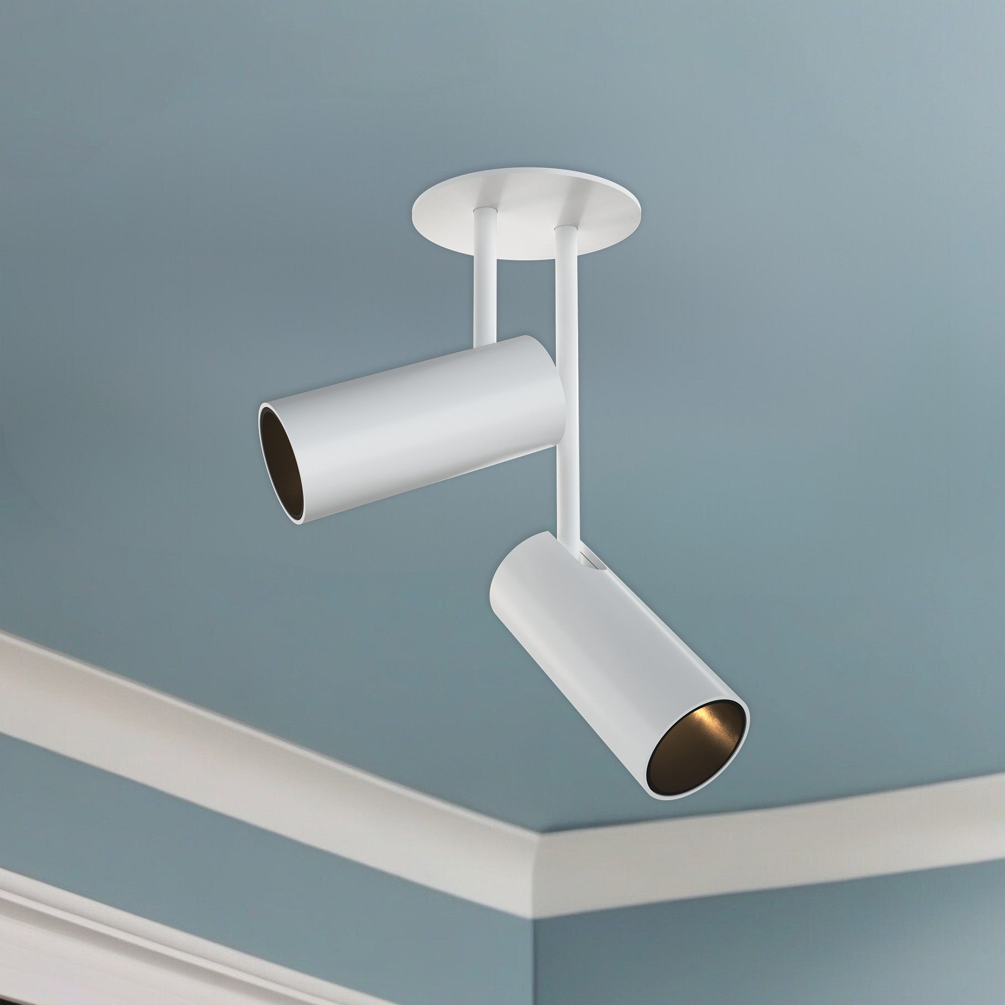 Downey 2" LED Semi Flush Mount