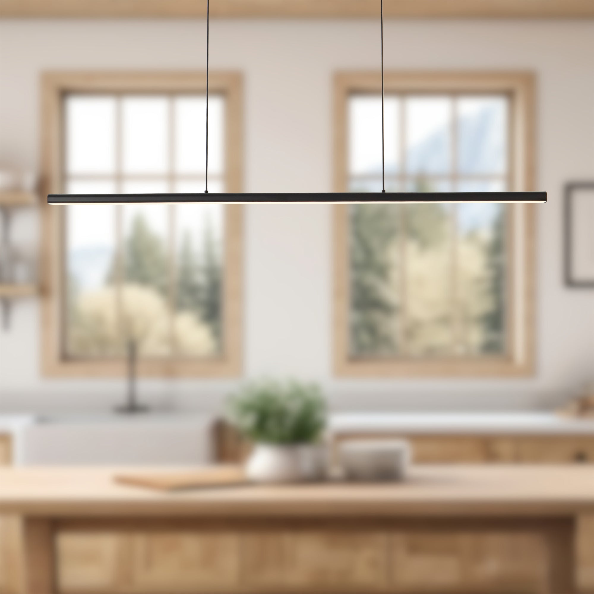 Drift 45" dimmable LED Linear Pendant