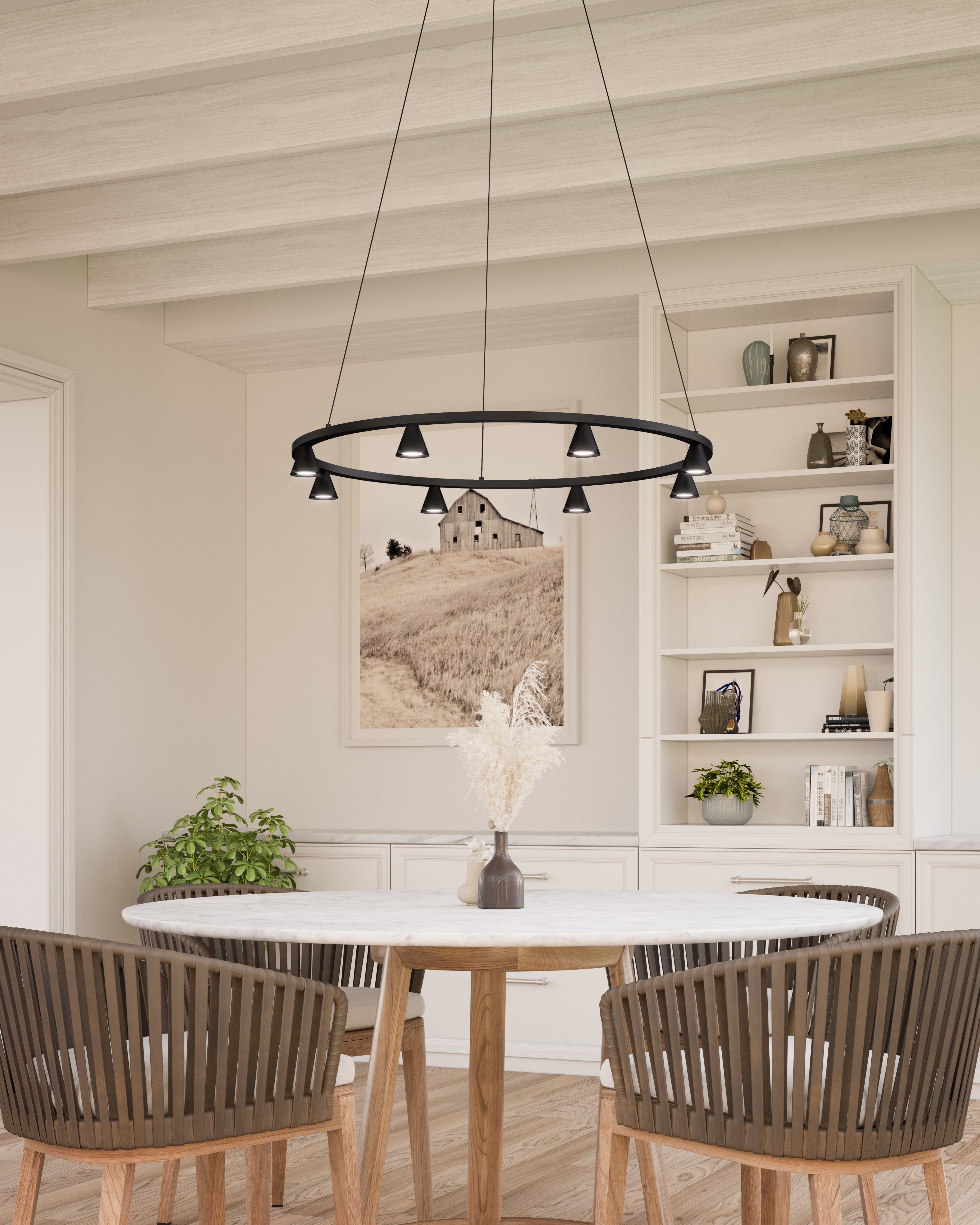 Dune 33" LED Chandeliers