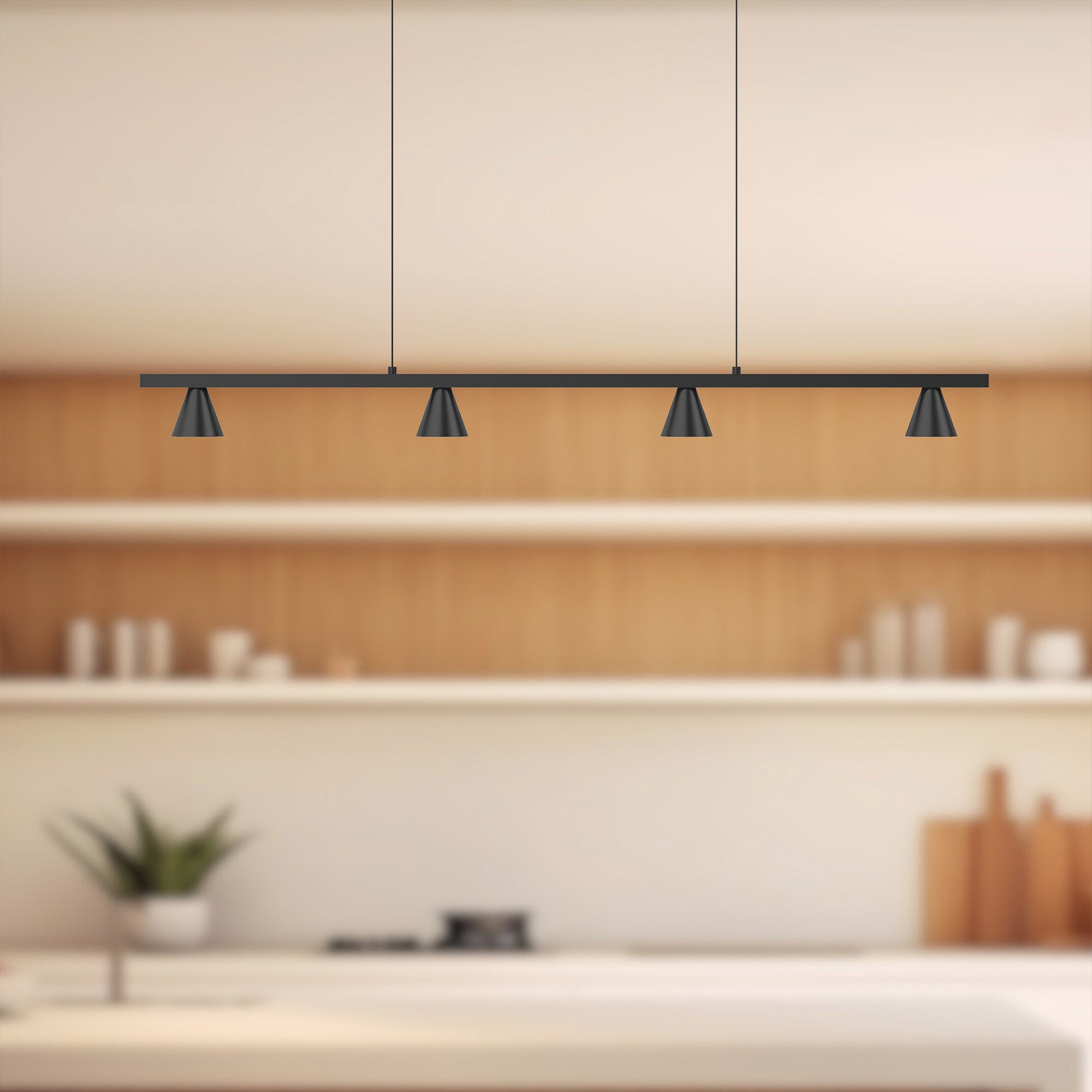 Dune 37" LED Linear Pendant