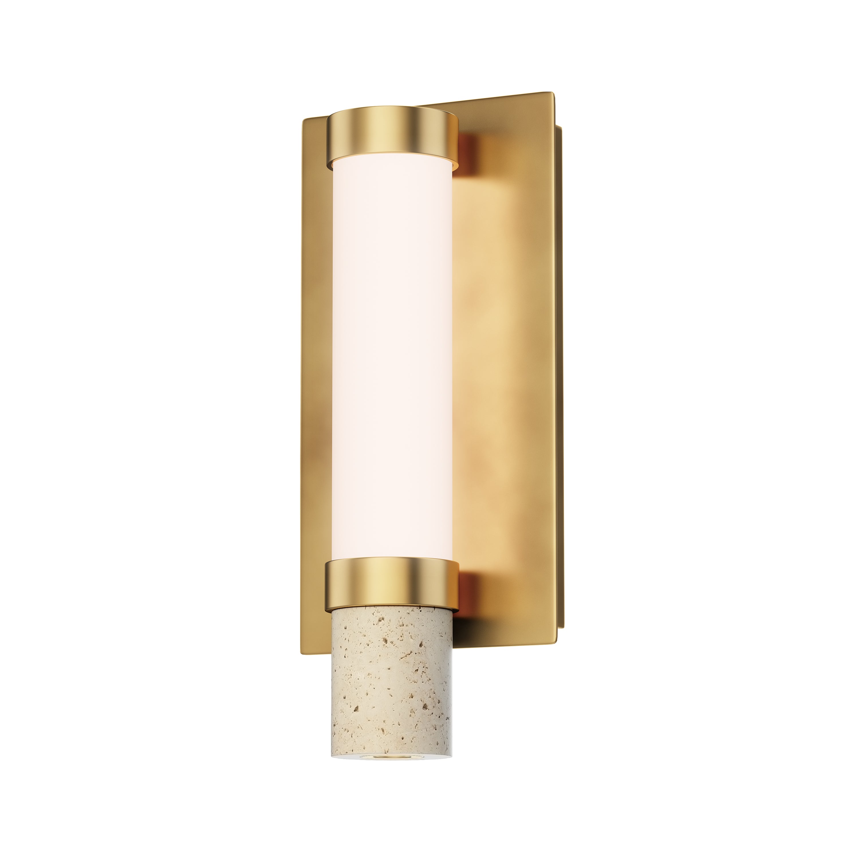 Travertine Wall Sconce