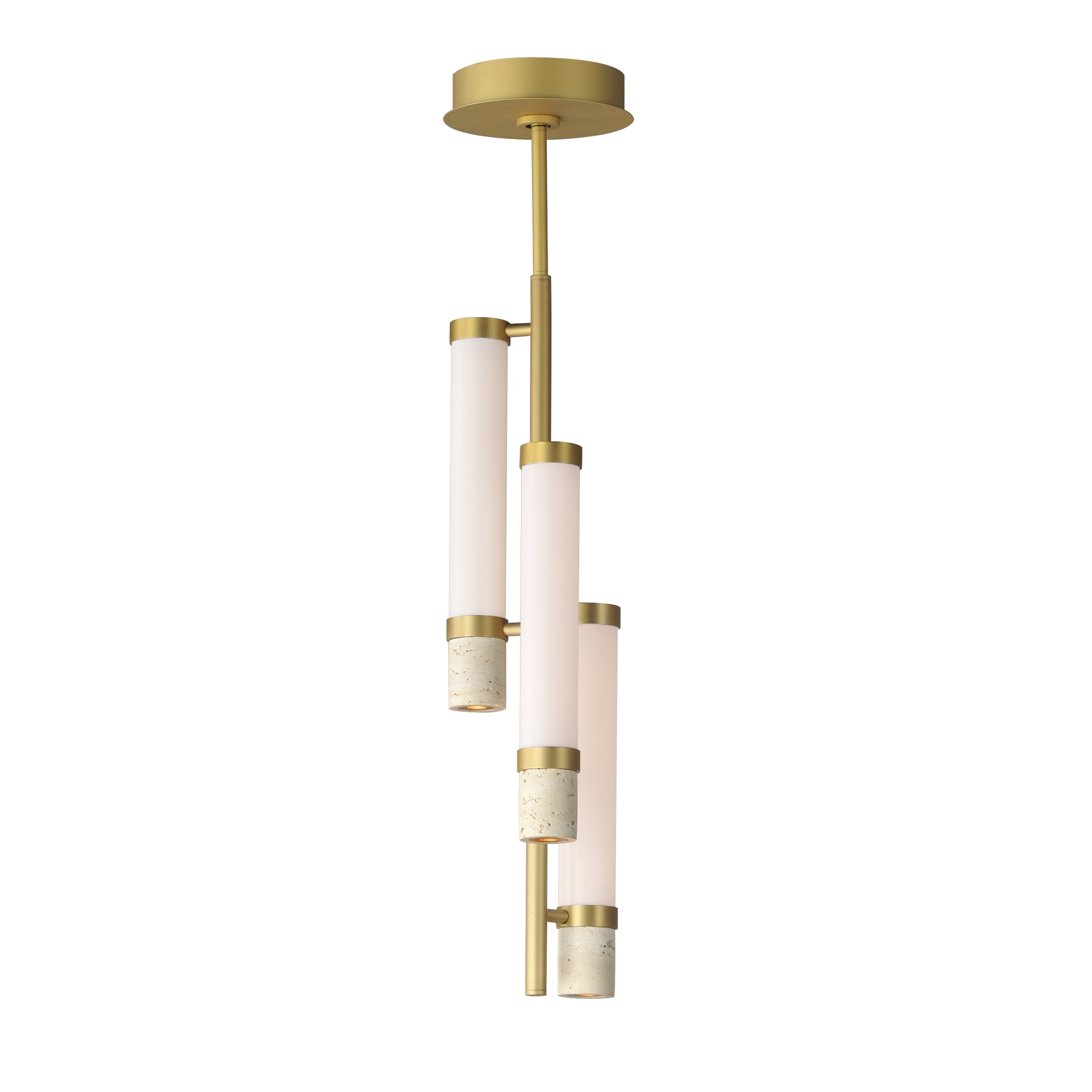 Travertine Multi-Light Pendant