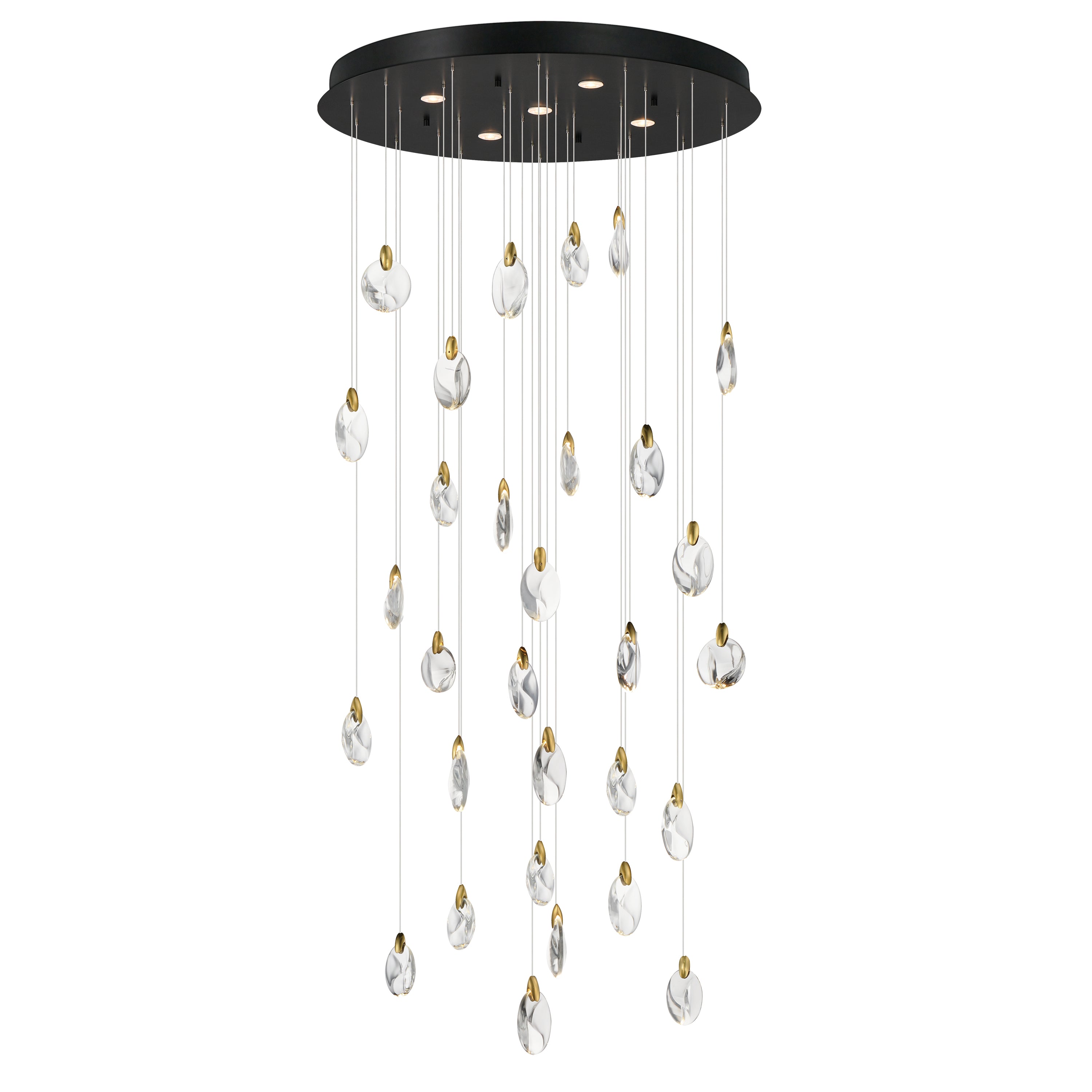 Pebble Multi Tier Chandelier