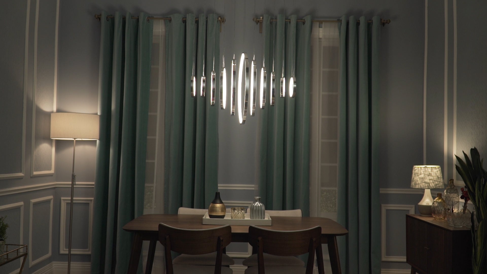 Hoops LED Linear Pendant