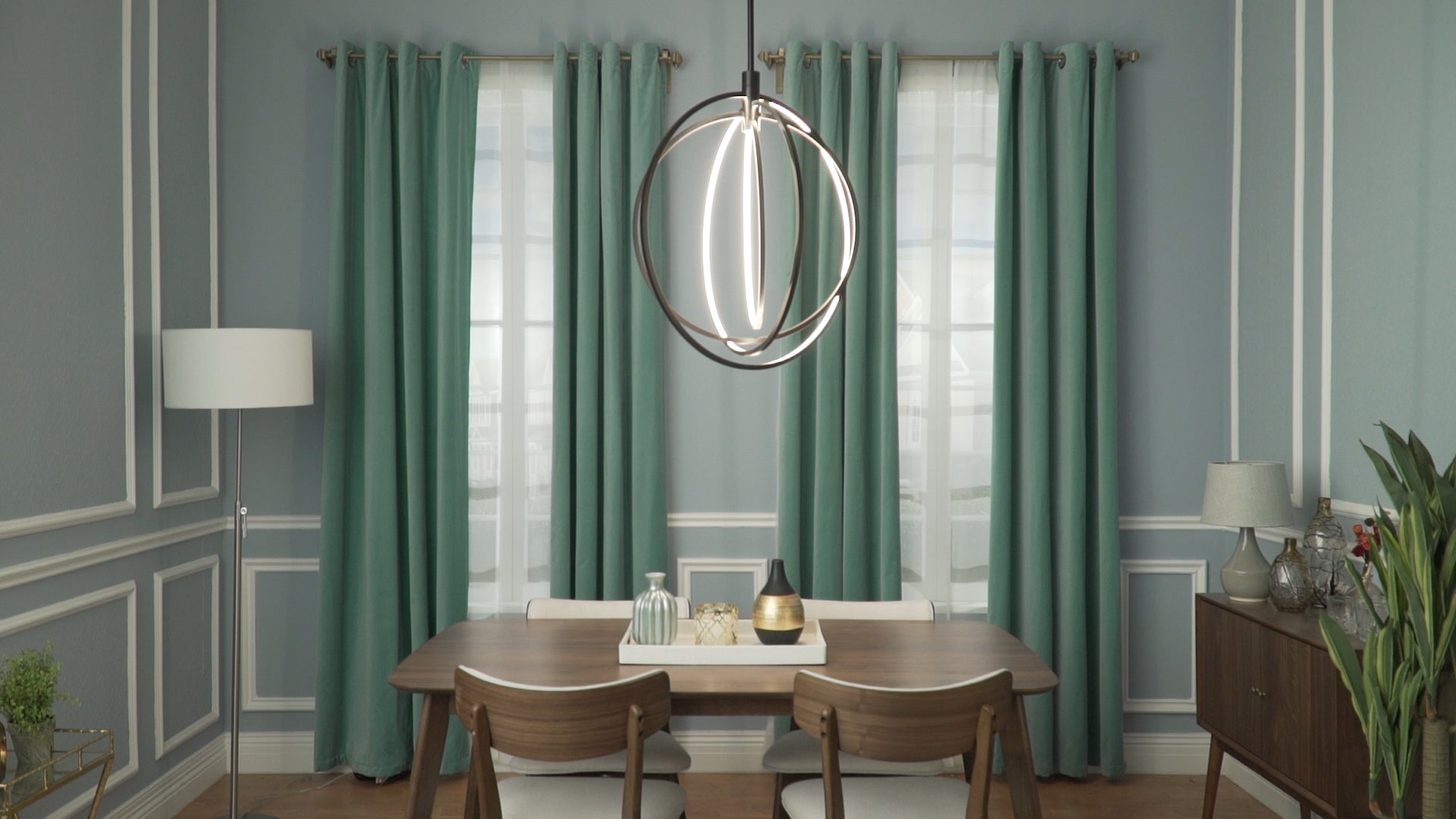 Concentric LED Pendant