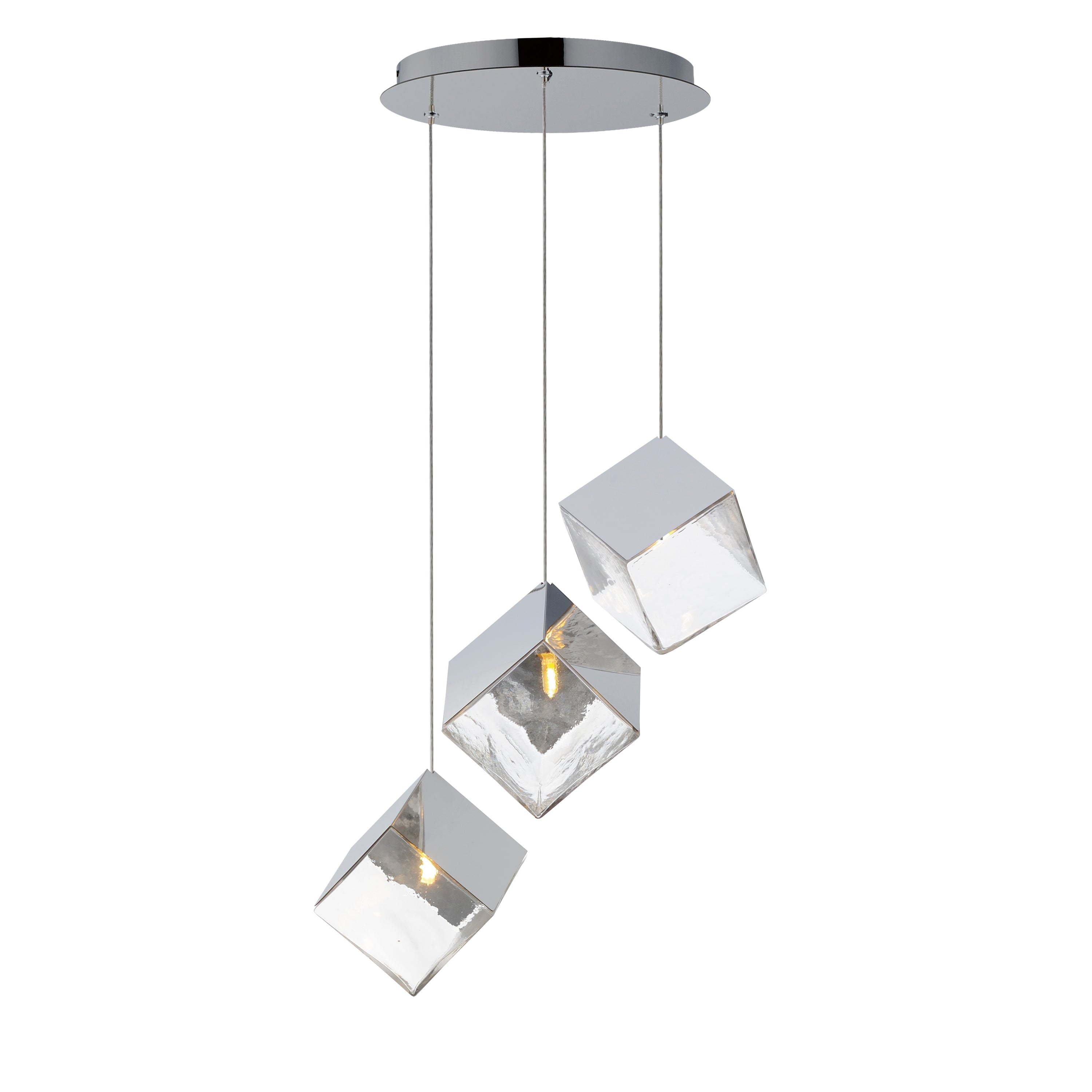 Ice Cube Multi-Light Pendant