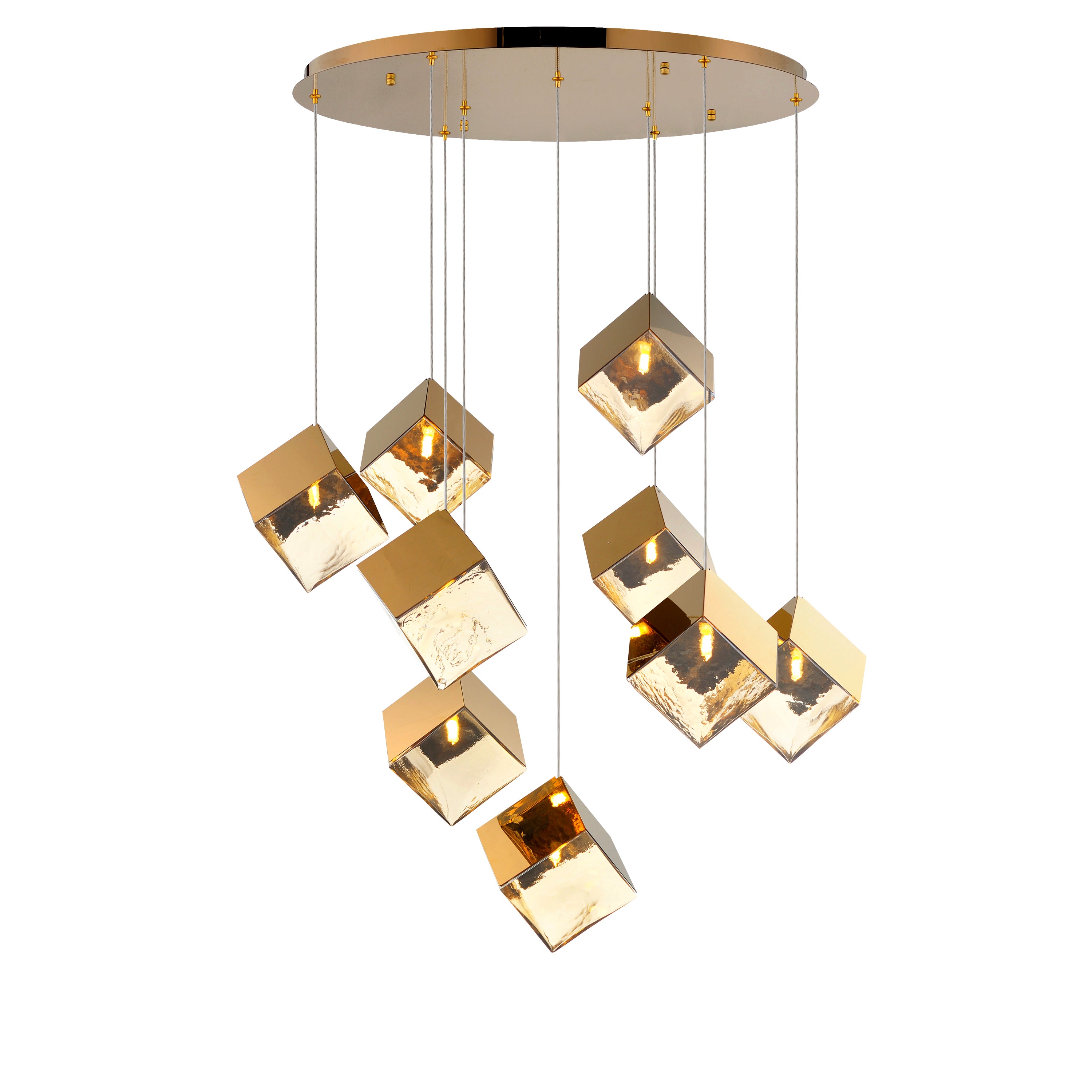 Ice Cube Multi-Light Pendant