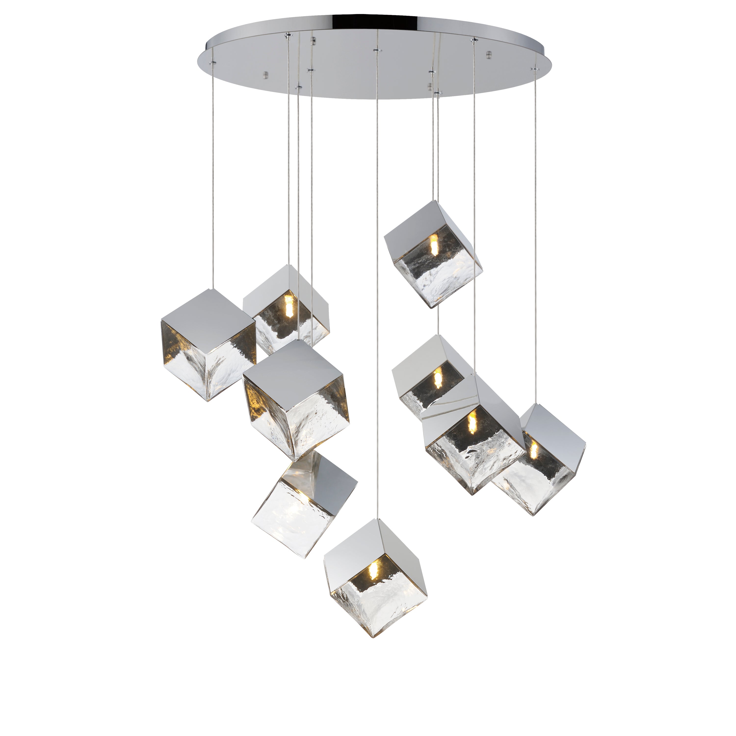Ice Cube Multi-Light Pendant