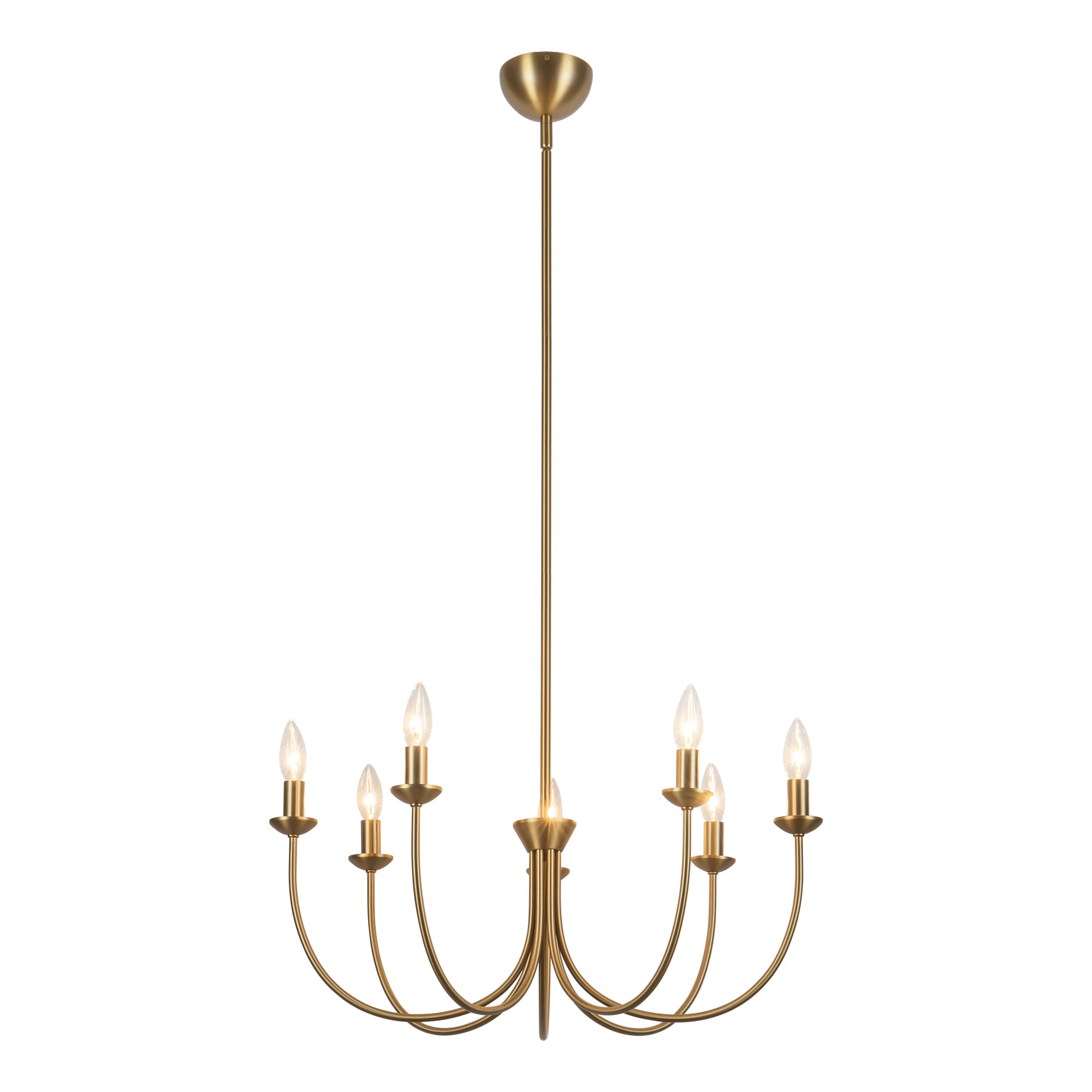 Ember 26" Gold Chandelier