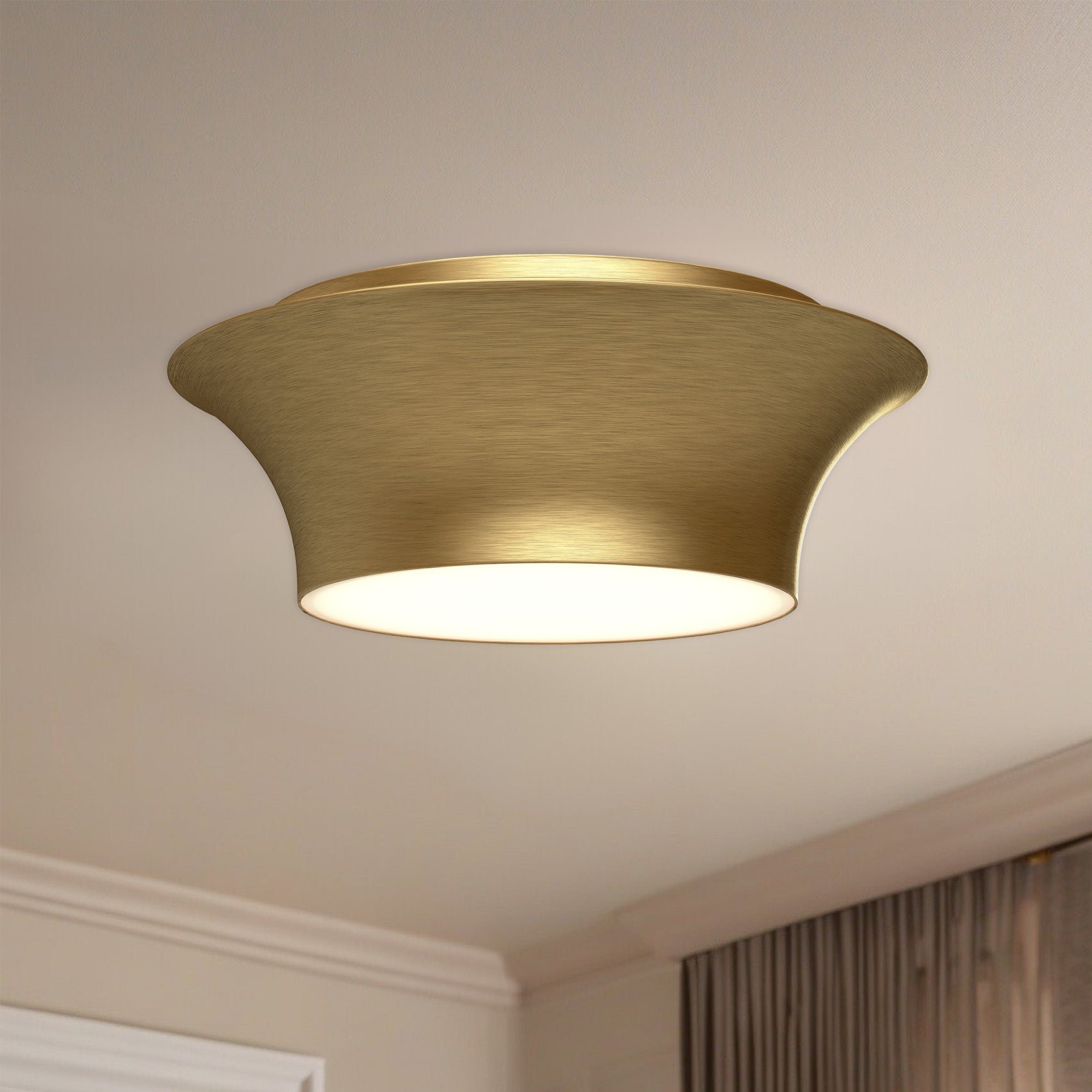 Emiko 12" 2 Lights Flush Mount