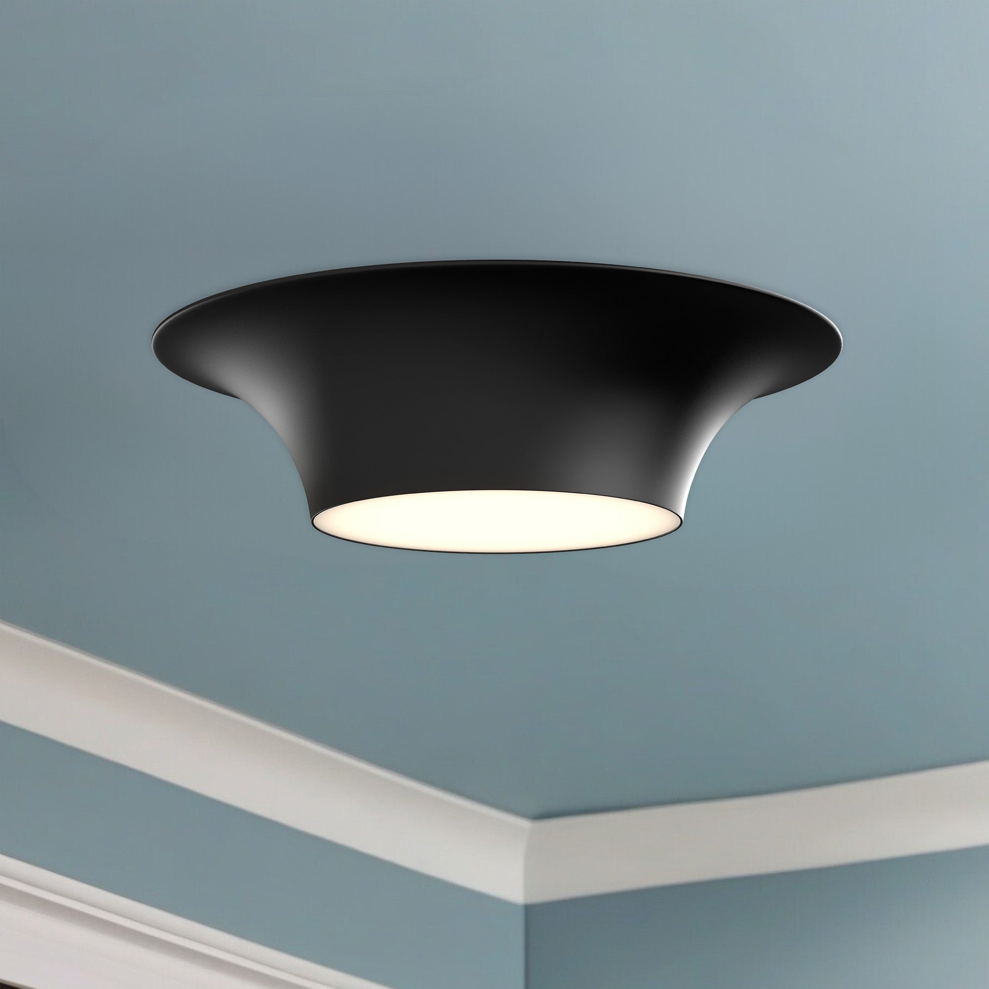 Emiko 16" 2 Lights Flush Mount