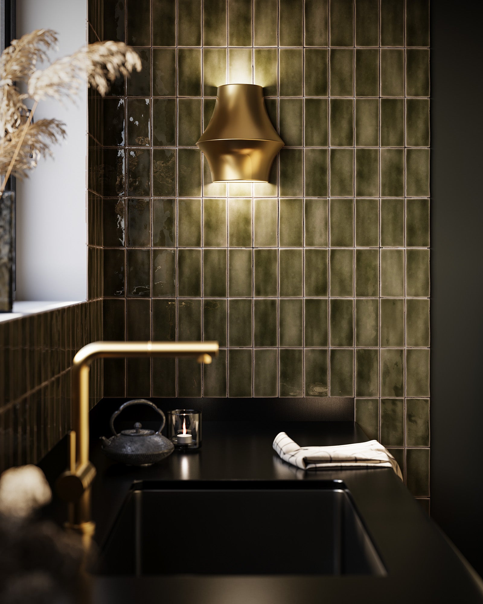 Emiko 10" 1 Light Wall/Vanity