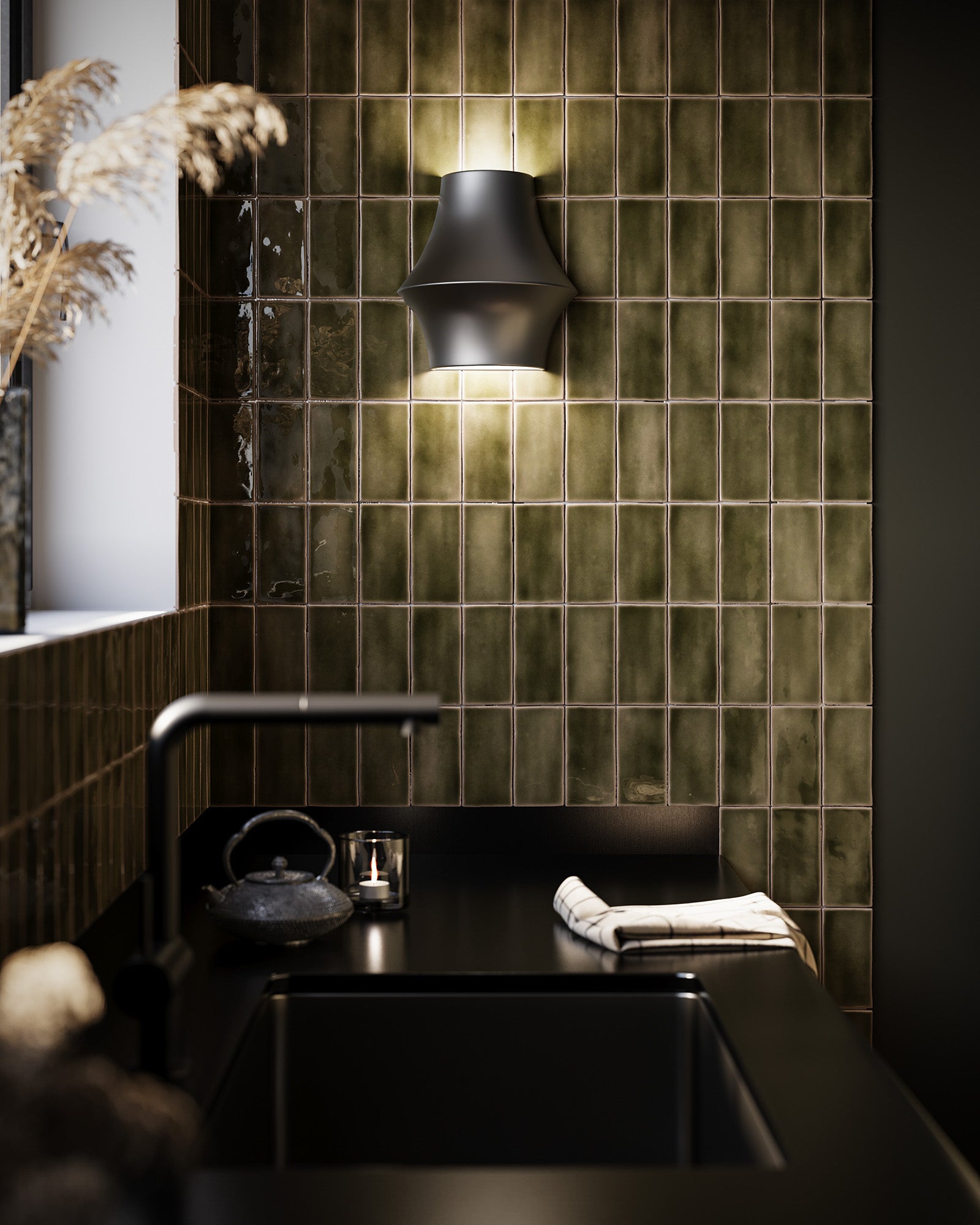 Emiko 10" 1 Light Wall/Vanity