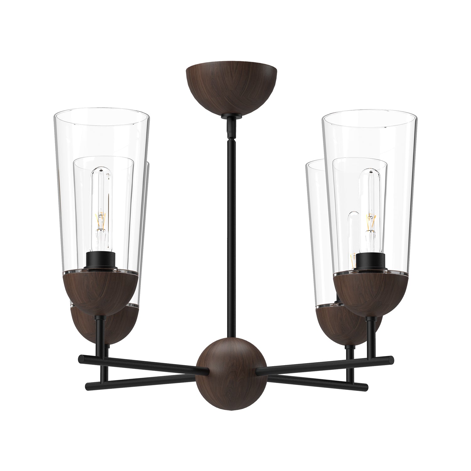Emil 25" 4 Lights Chandeliers