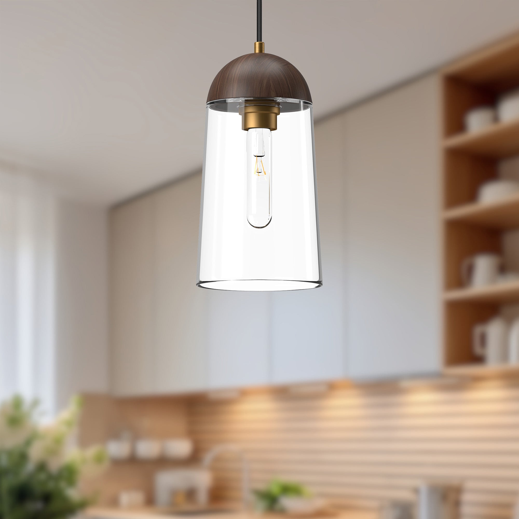 Emil 6" 1 Light Pendant