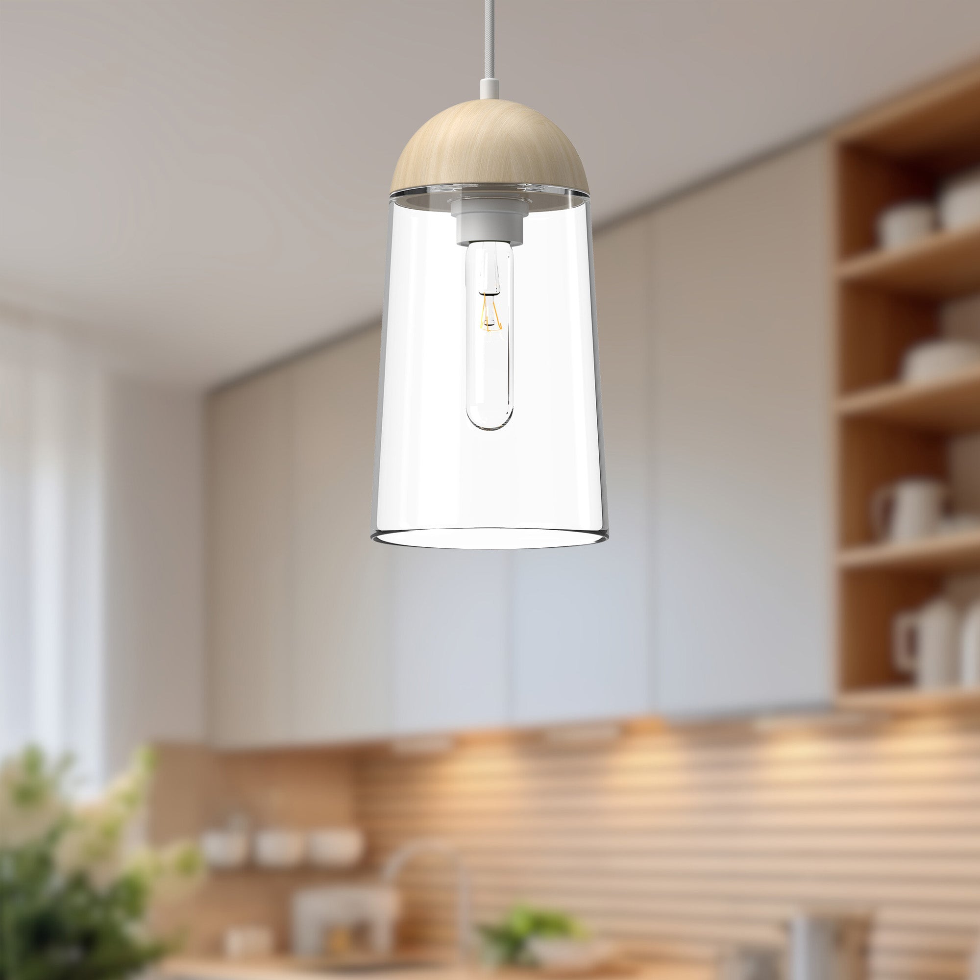 Emil 6" 1 Light Pendant