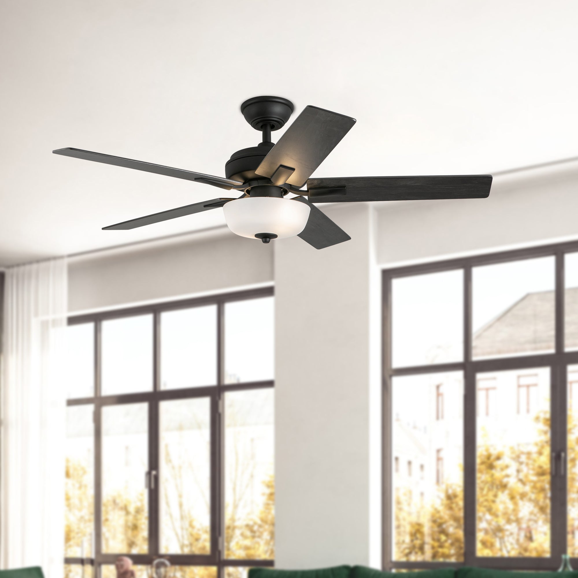 Erikson 52" FAN + LED KIT with Bulb Ceiling Fan