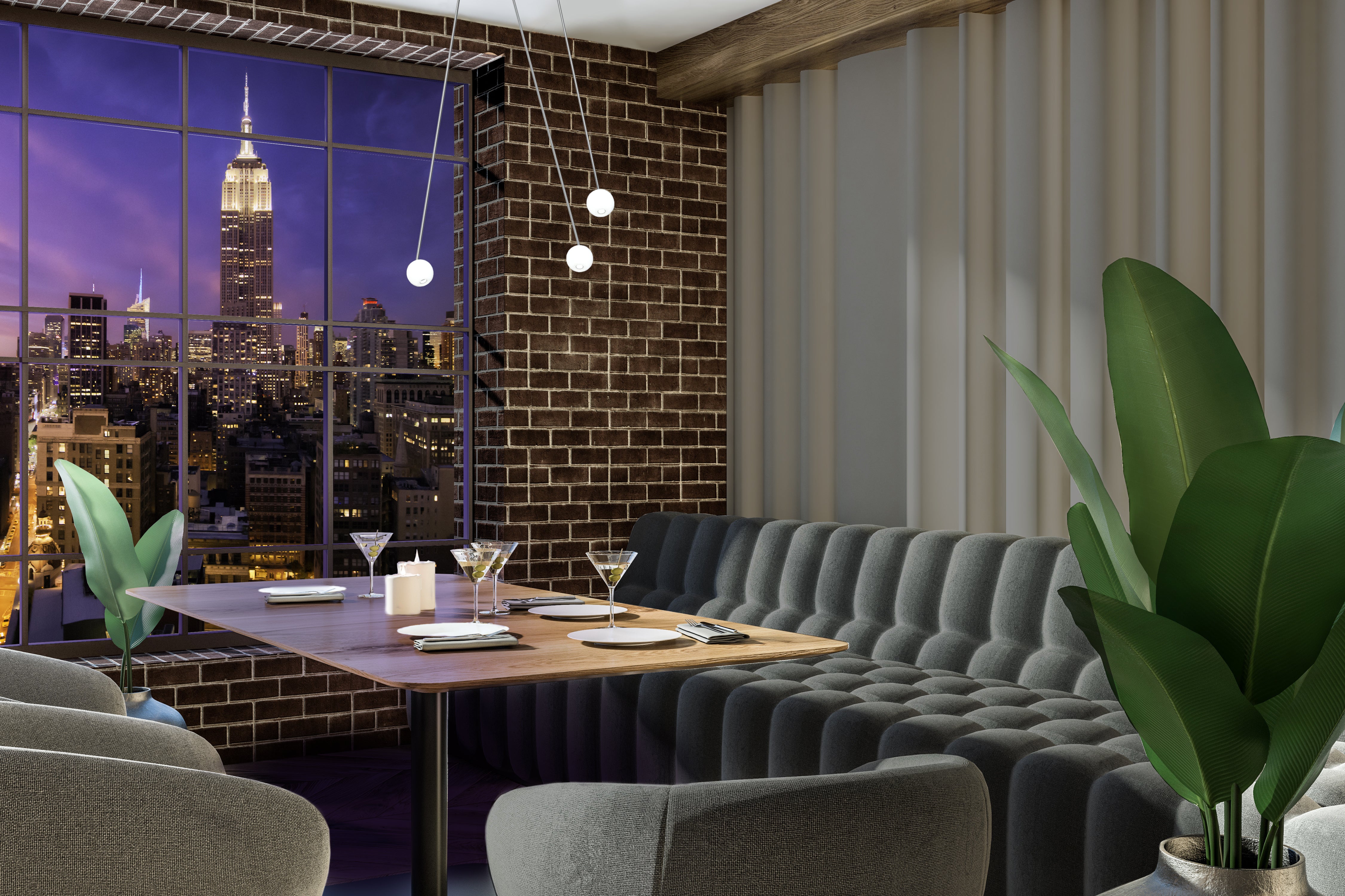 Europa 25" LED Multi Pendant