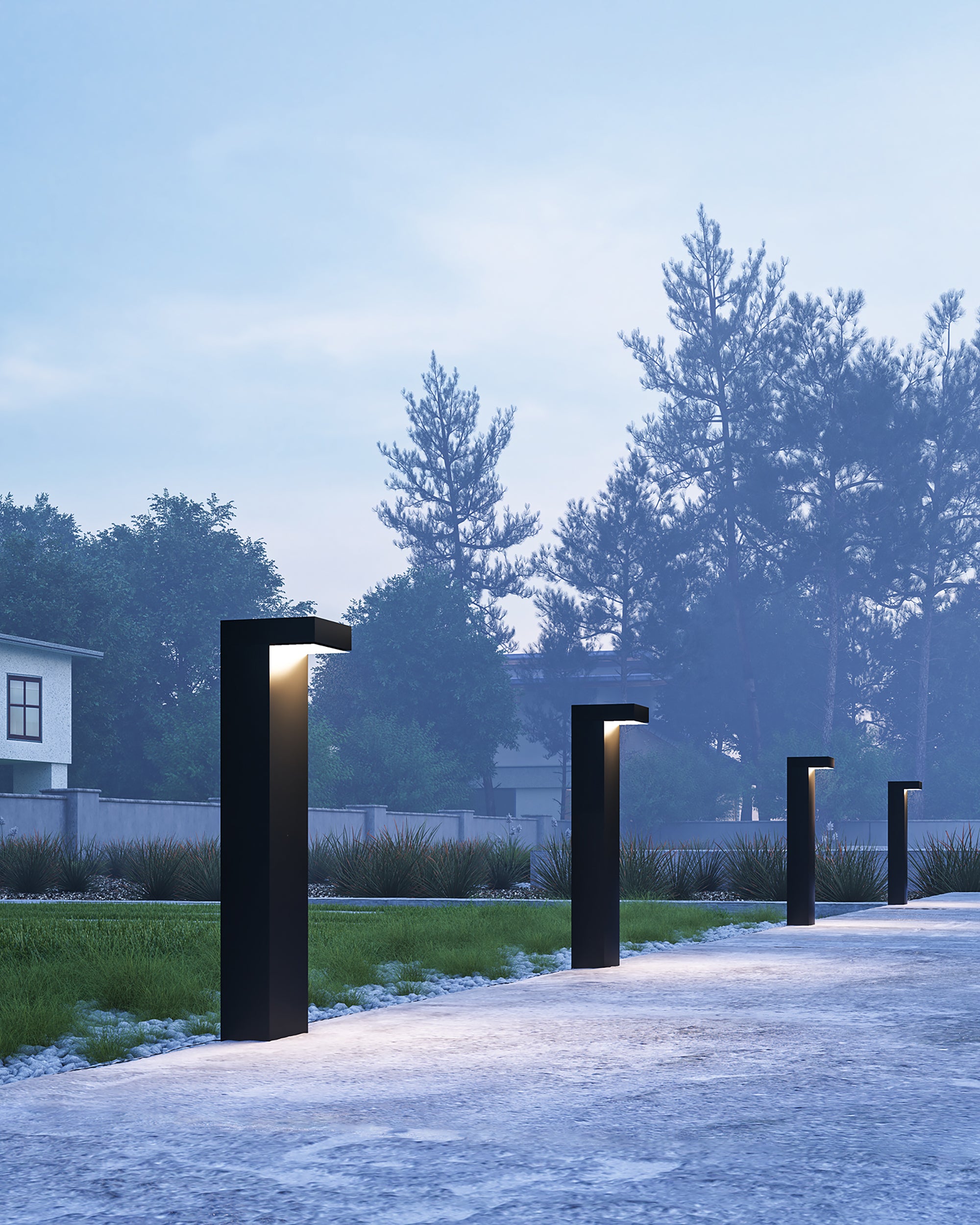 Evans 24" LED Exterior Bollard