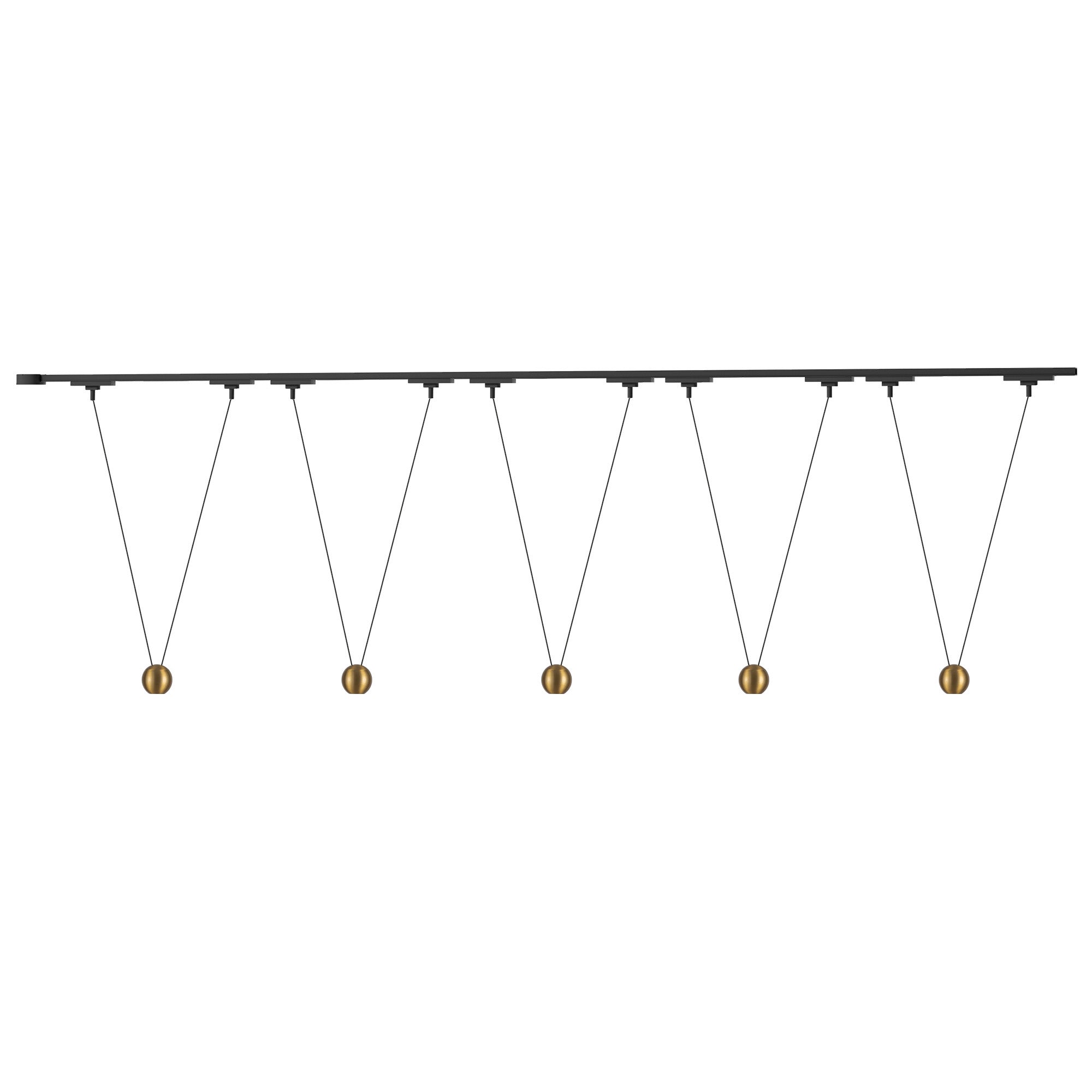 Faria Double 81" dimmable LED Trilo Ceiling Kit