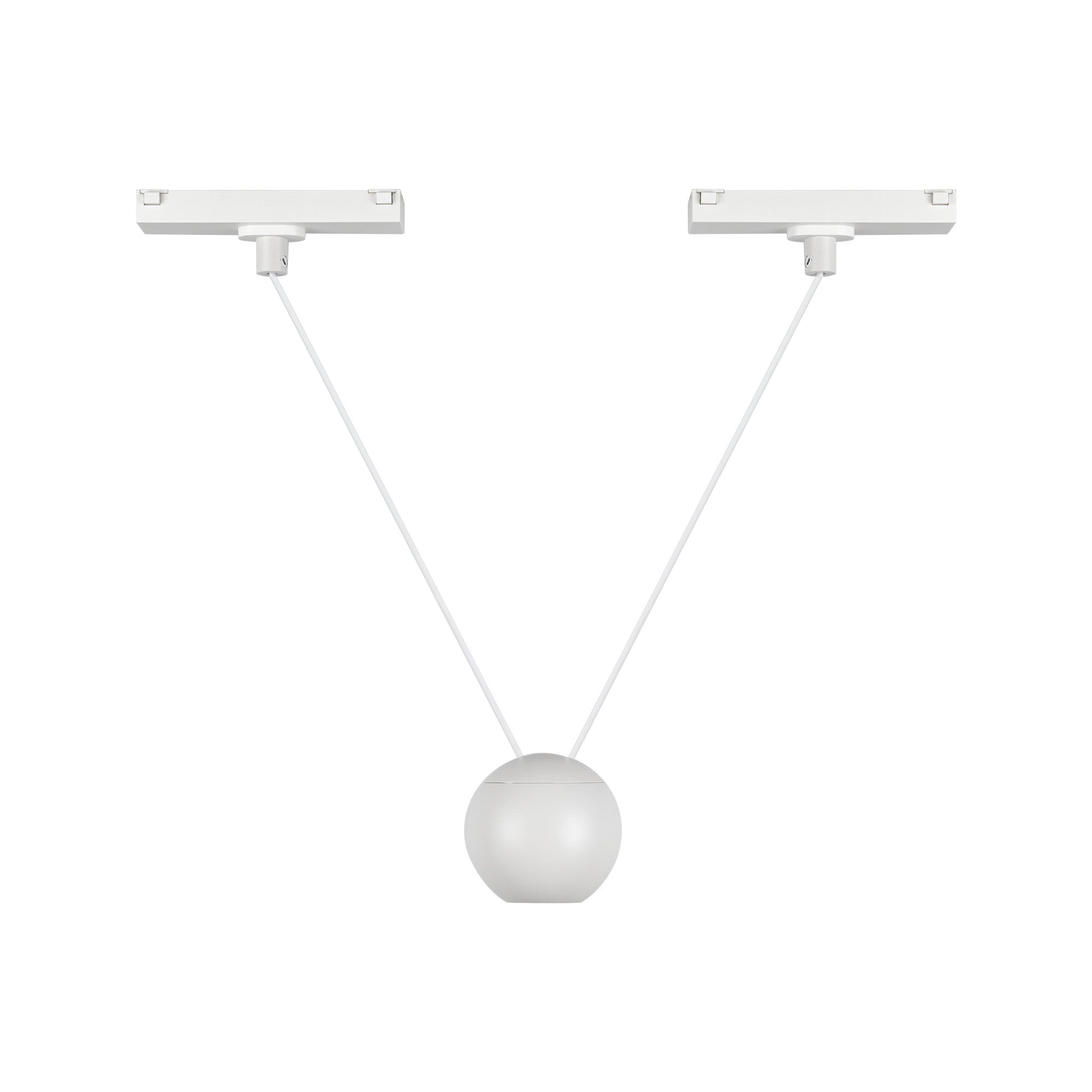 Faria Double 3" Trilo Track Pendant