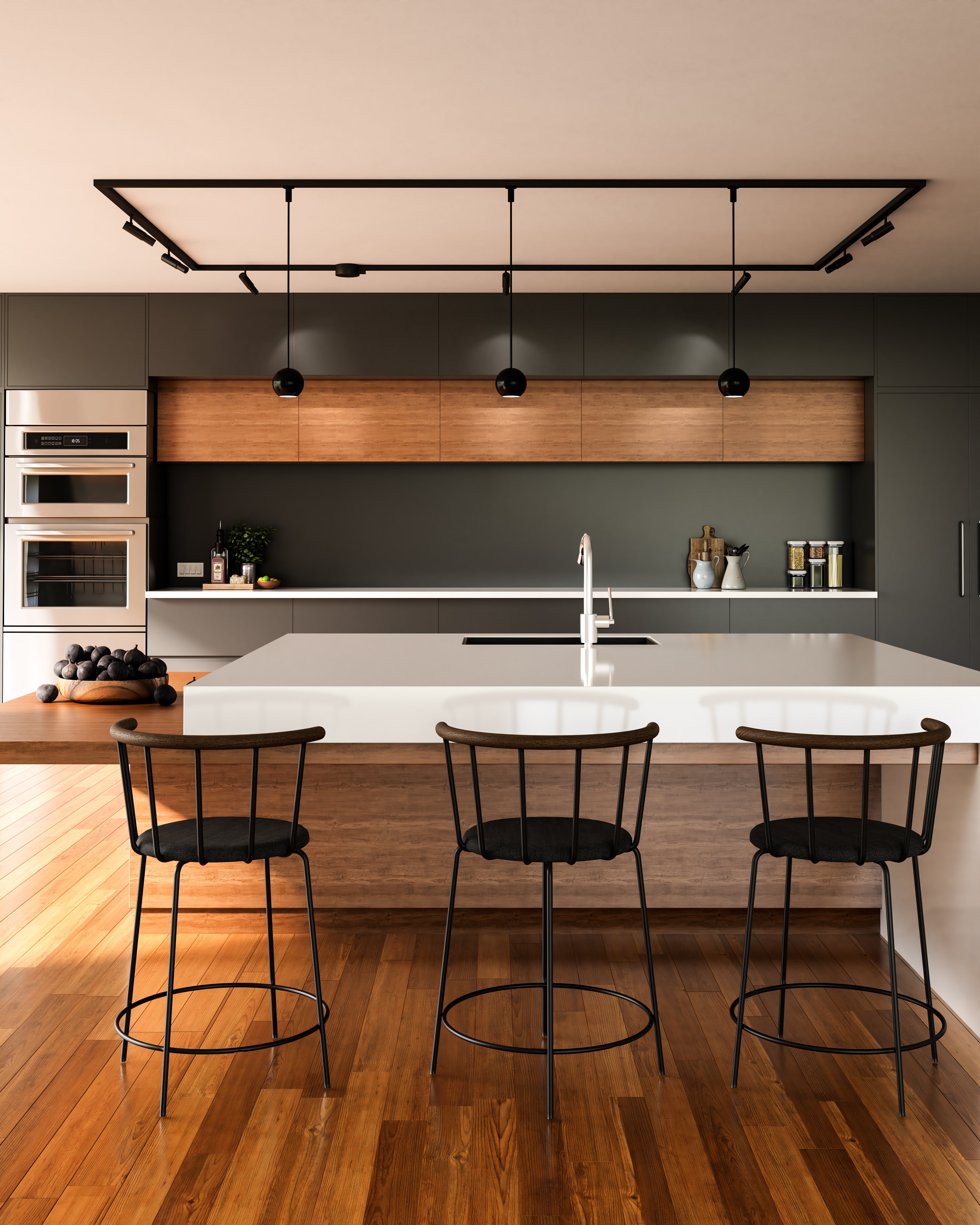 Faria 3" Trilo Track Pendant