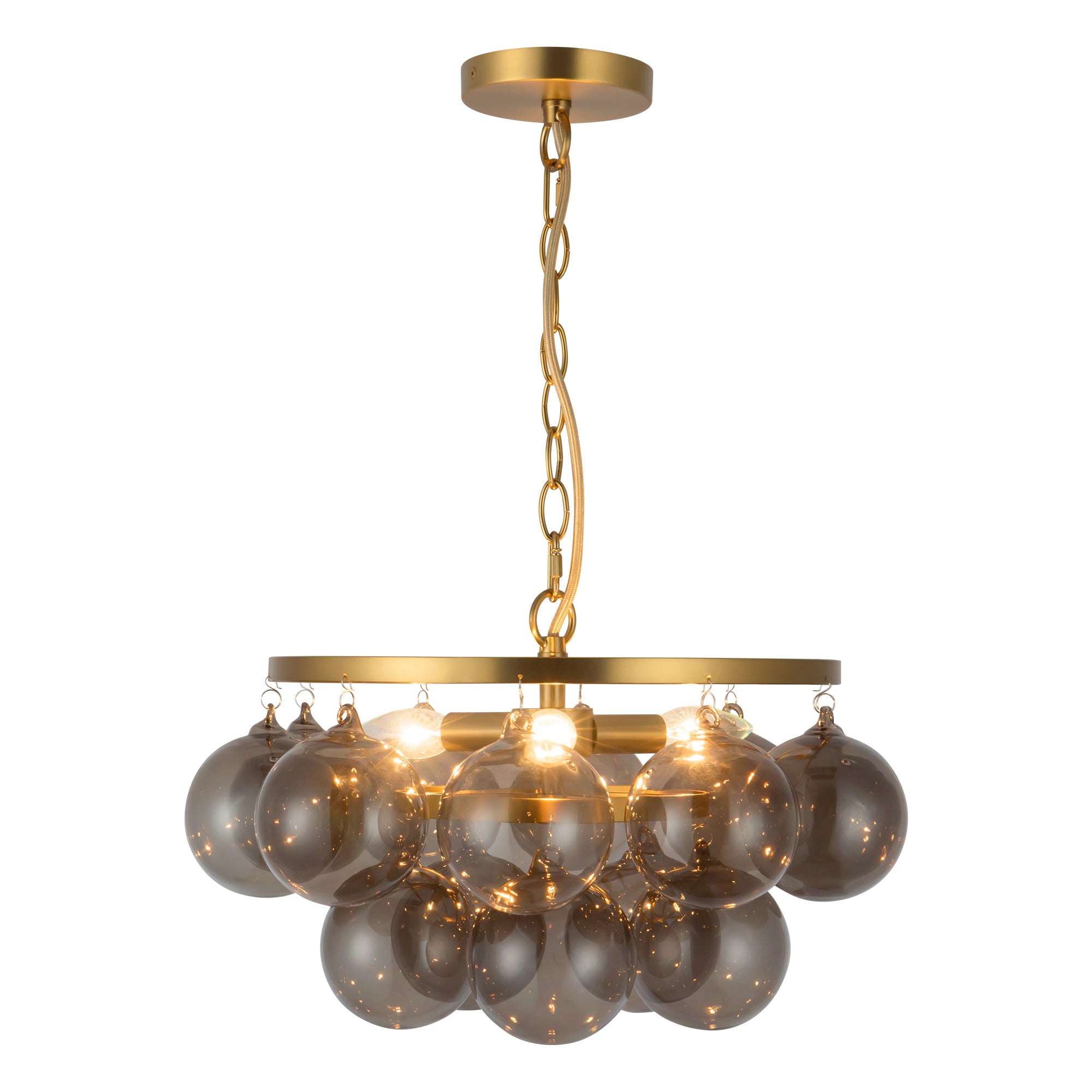 Faye 18" Gold Chandelier