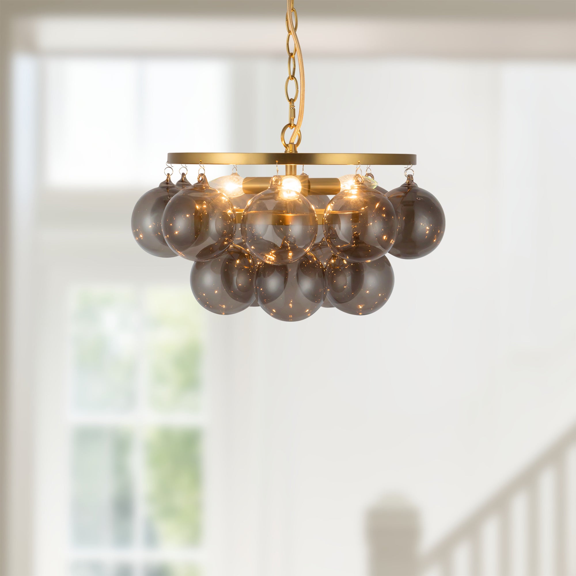 Faye 18" Gold Chandelier