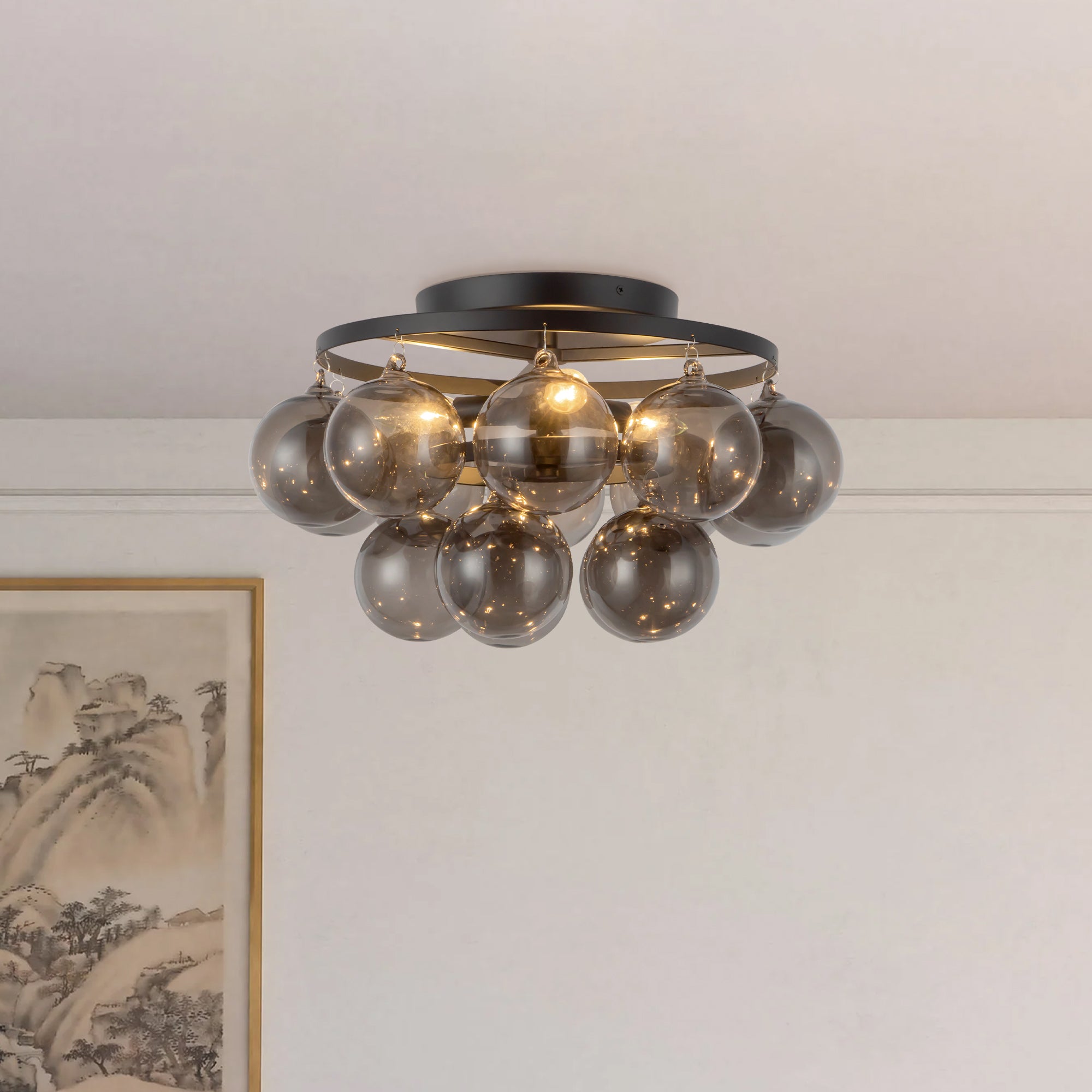 Faye 18" Semi-Flush Mount