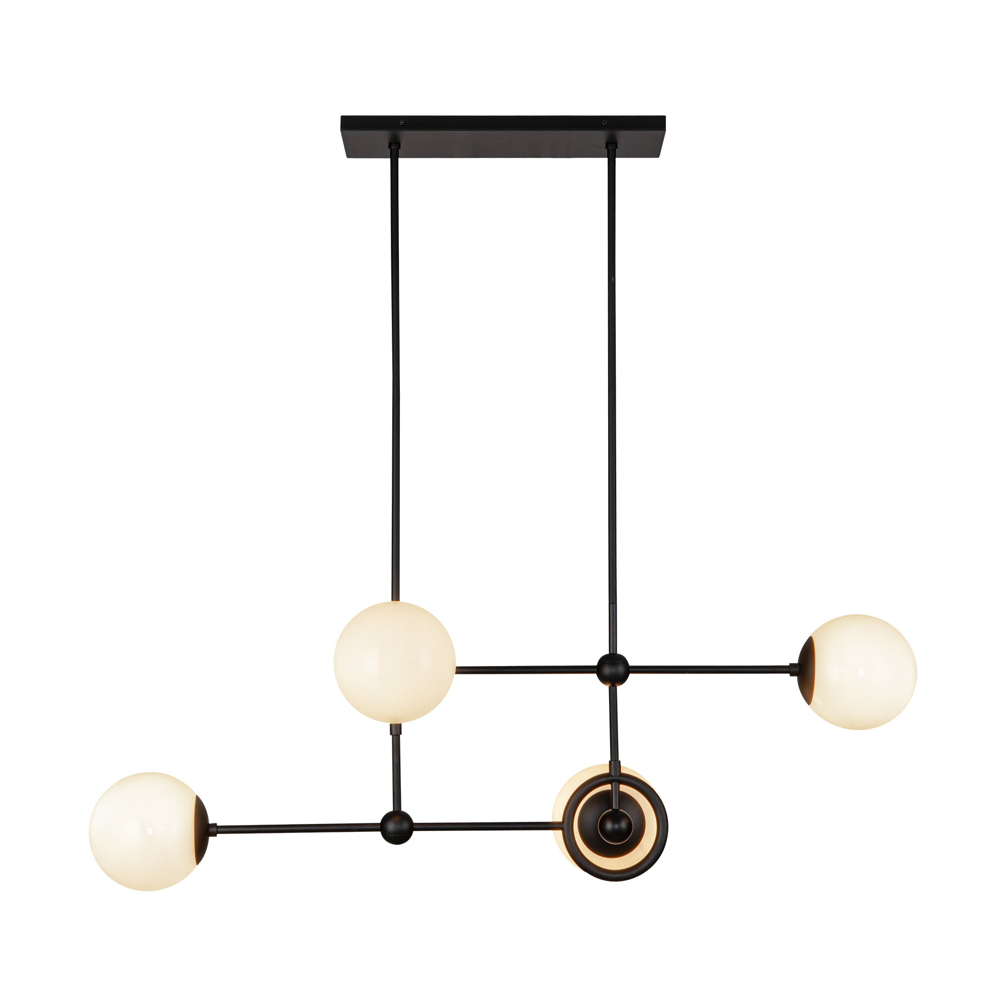 Fiore 42" 4 Lights Chandelier