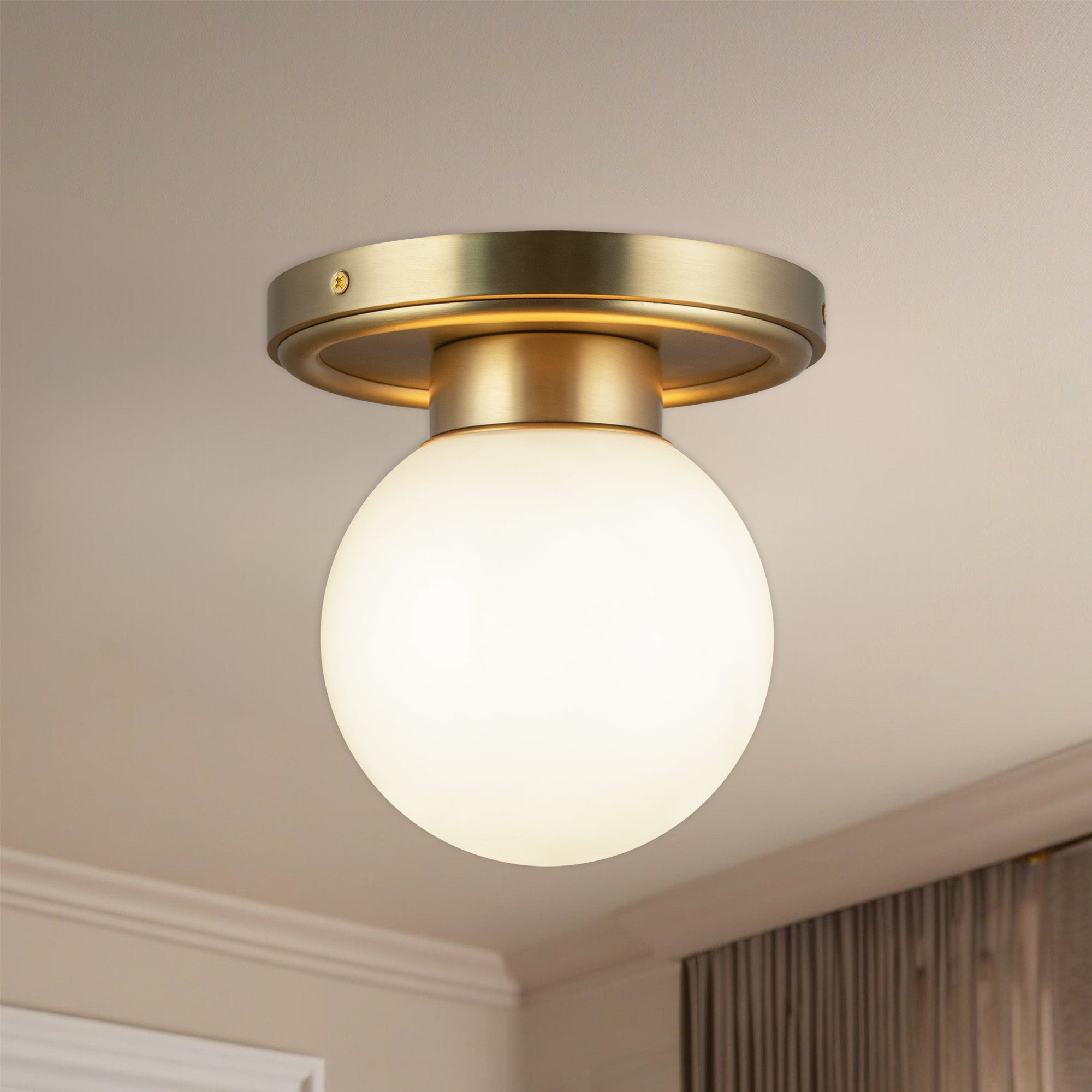 Fiore 6" 1 Light Semi-Flush