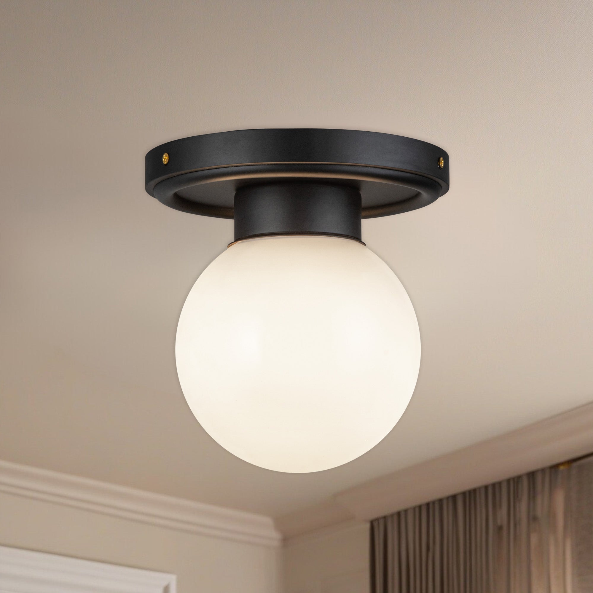 Fiore 6" 1 Light Semi-Flush