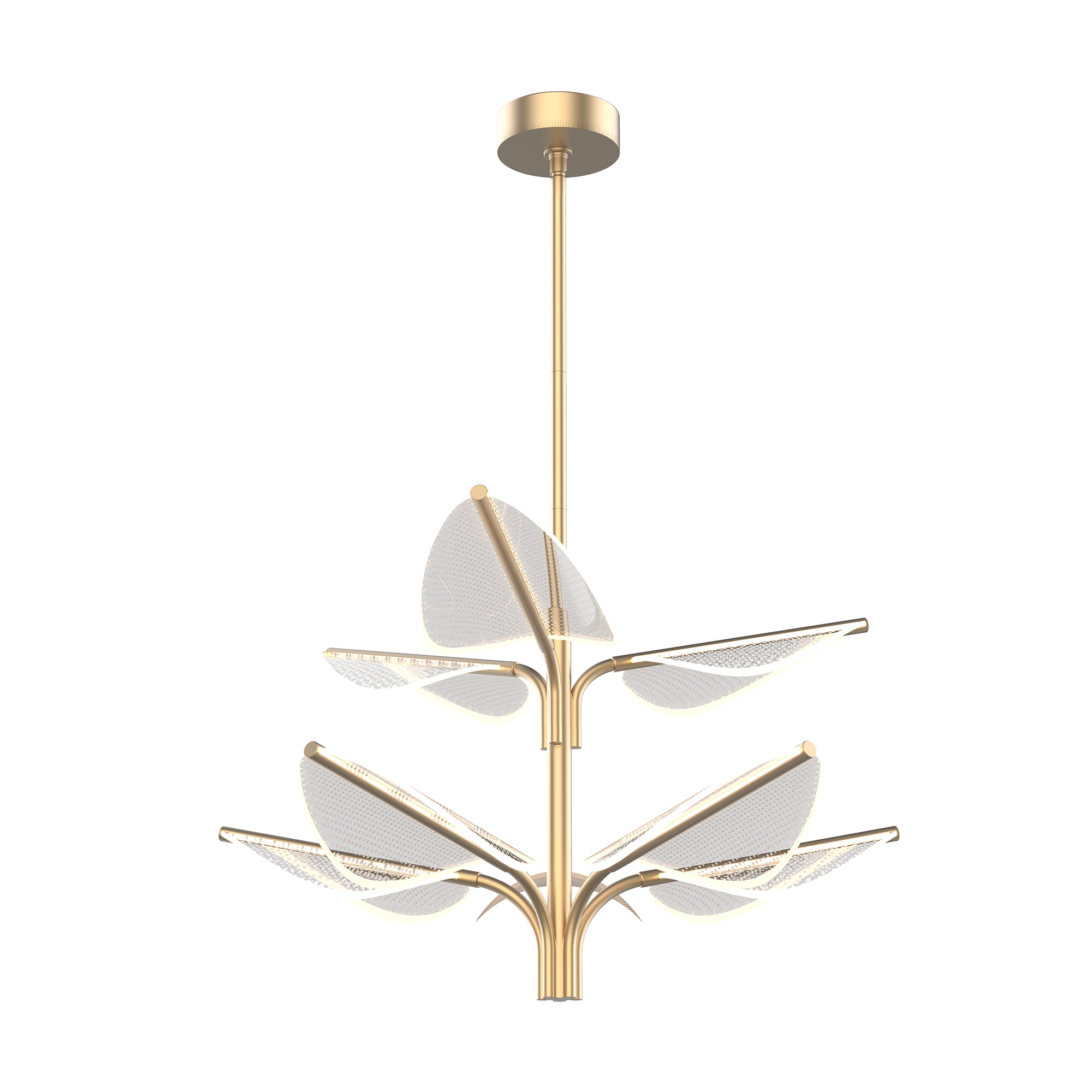 Flora 31" Two-Tier LED Pendant