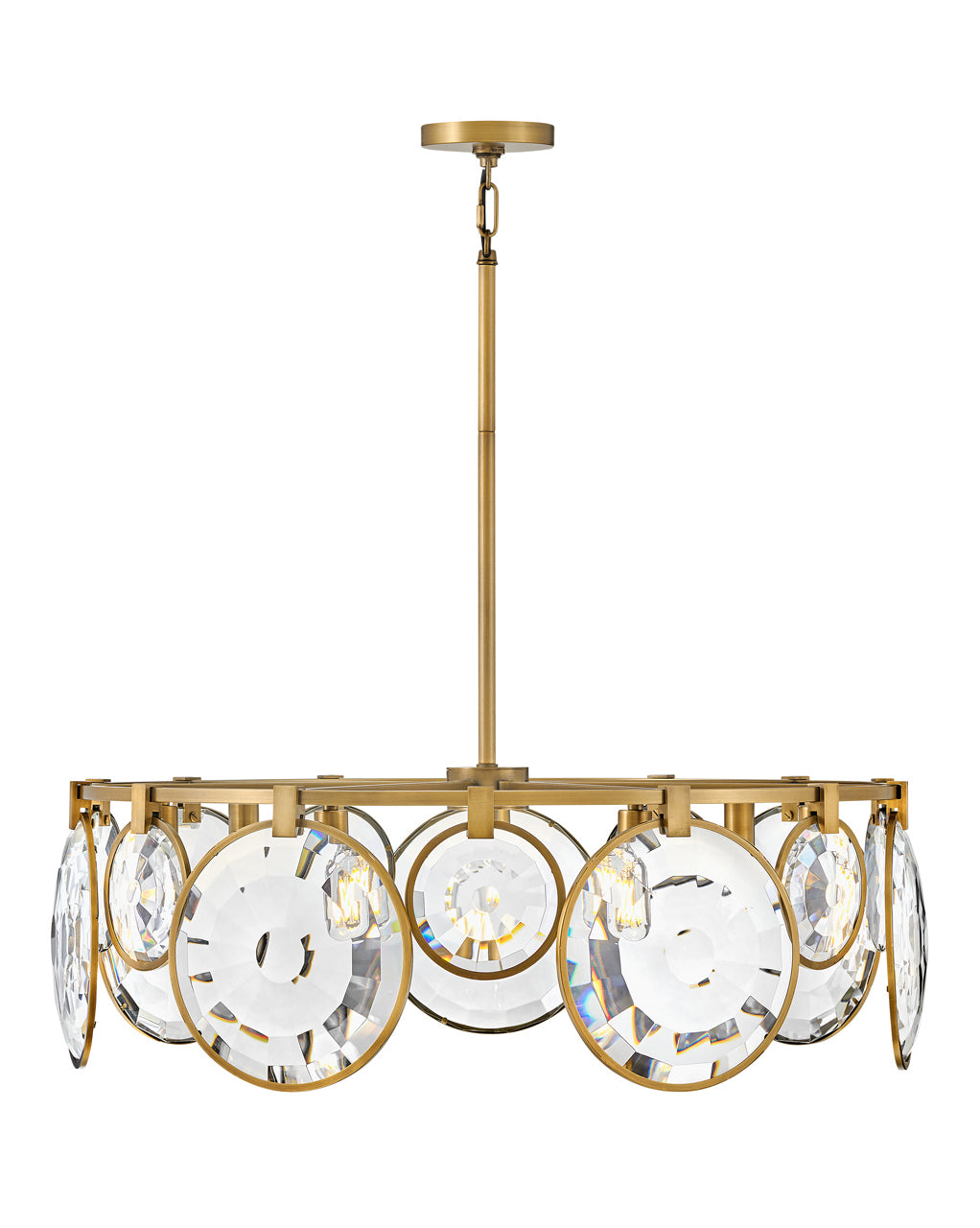 Nala Medium Convertible Drum Chandelier