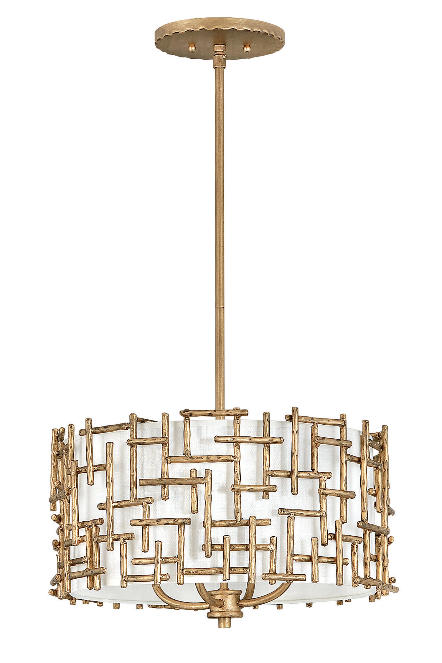 Farrah Large Convertible Drum Pendant