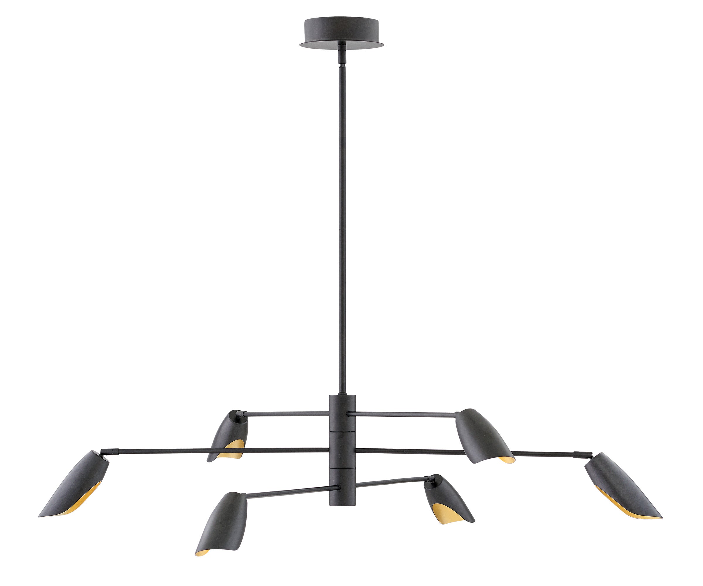 Bowery Large Adjustable Convertible Multi Tier Chandelier